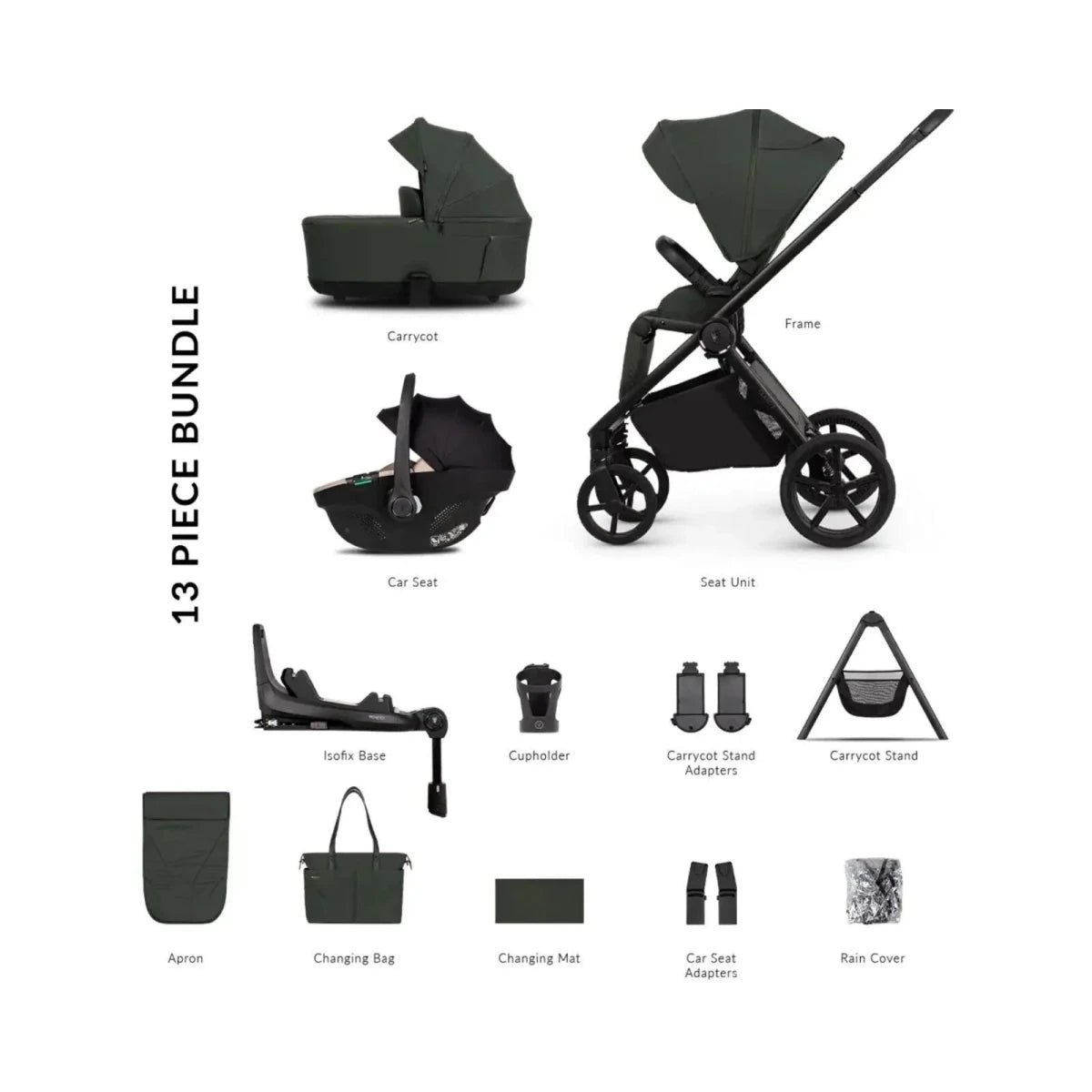 Venicci Claro 2 Travel System with ISOFIX Base - Beige