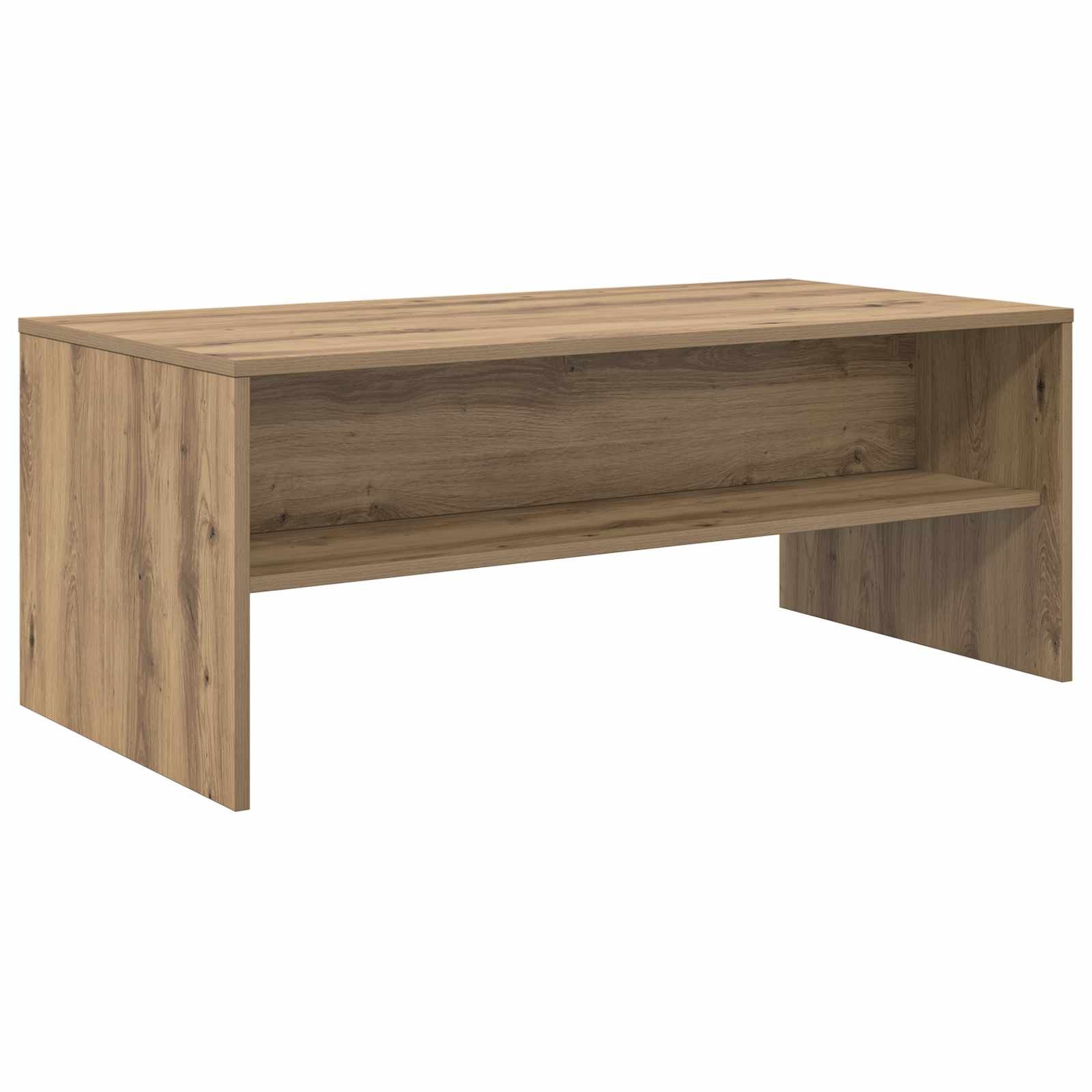 Walplus Rectangular Coffee Table - Oak - 100 x 50 x 40 cm