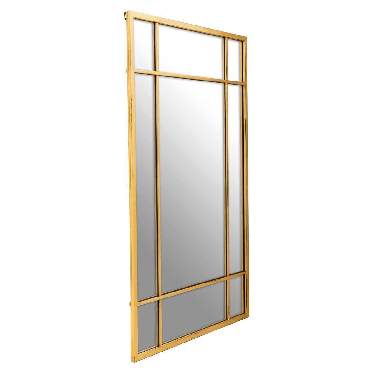 Orsina Charlene Brushed Full Length Wall Mirror – Gold