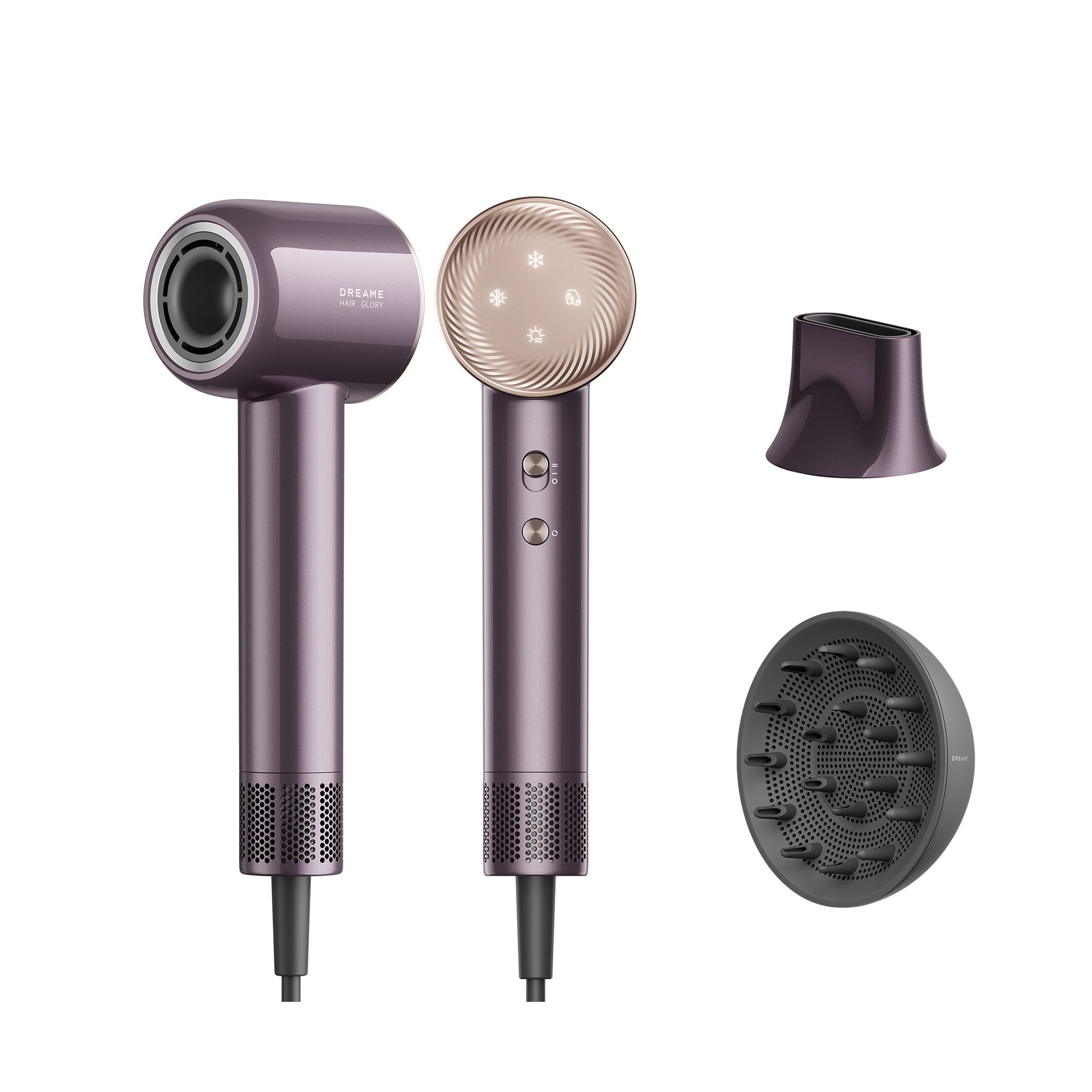 Dreame Glory  Combo Hair Dryer - Purple