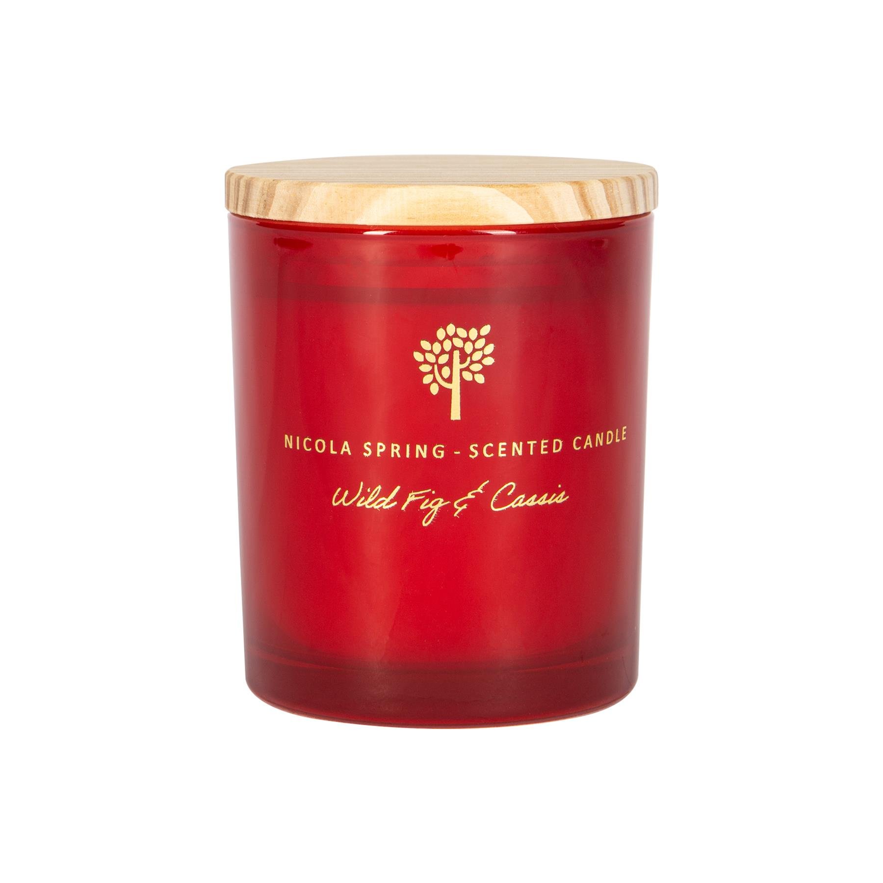 Nicola Spring 130ml Soy Wax Scented Candle - Wild Fig & Cassis