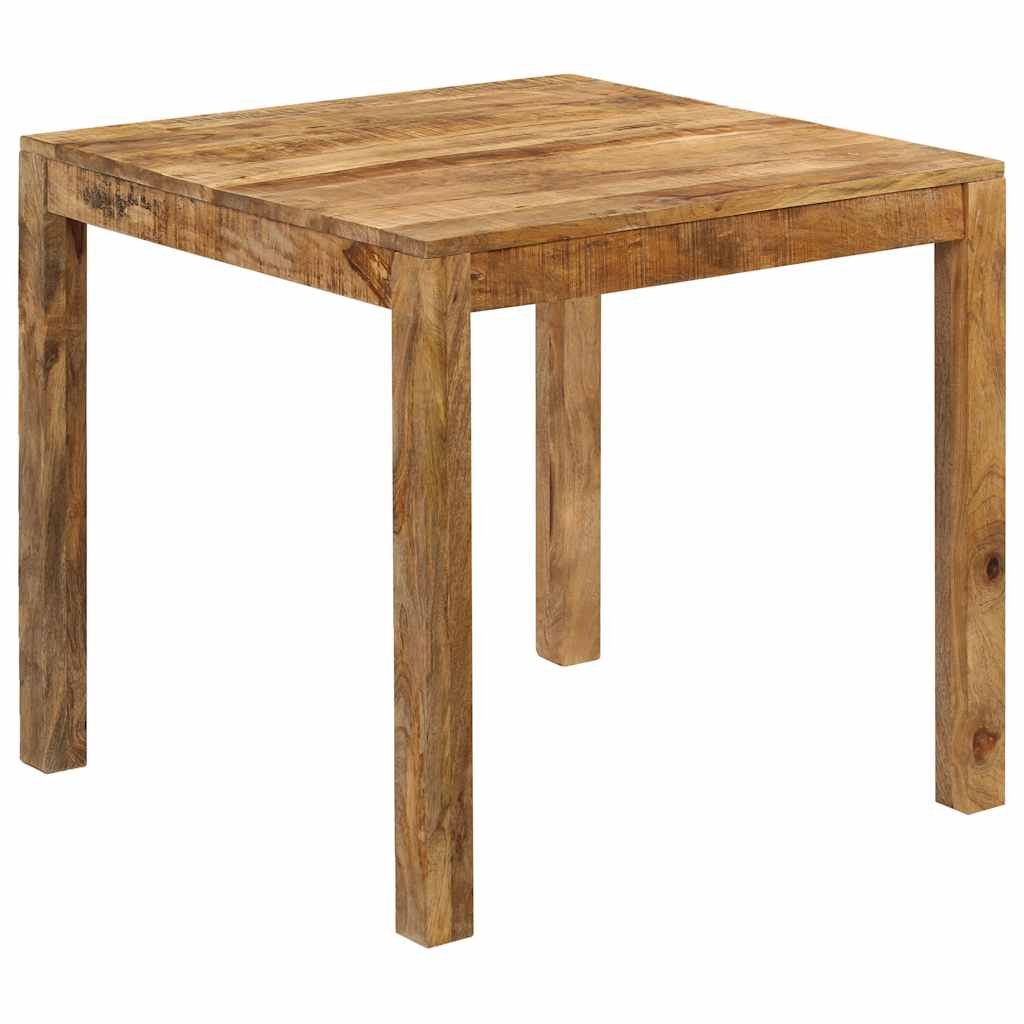 Walplus Mango Wood Dining Table - Brown - 82 x 80 x 76 cm
