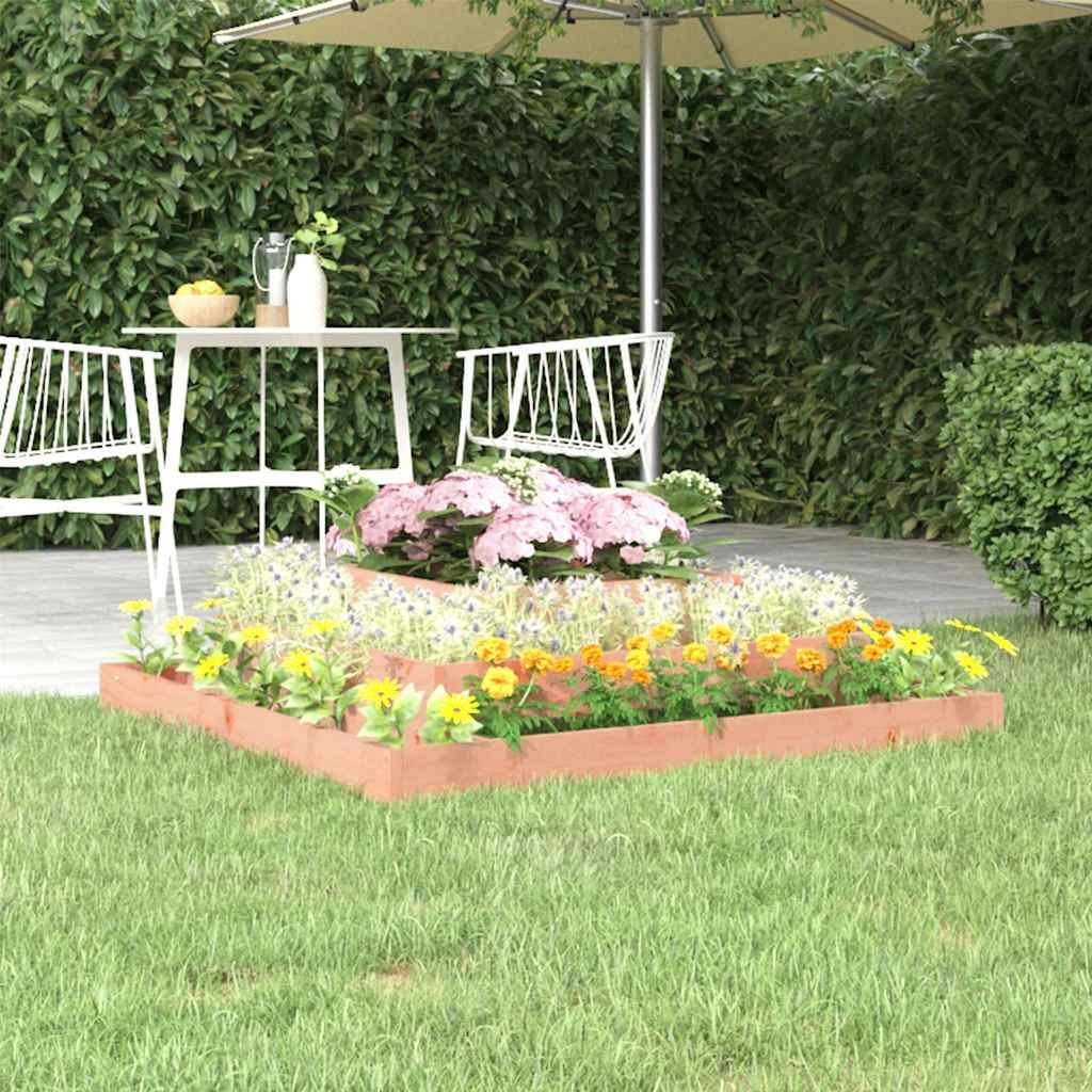 Walplus Wood Garden Planter V2 - 110 x 110 x 27 cm