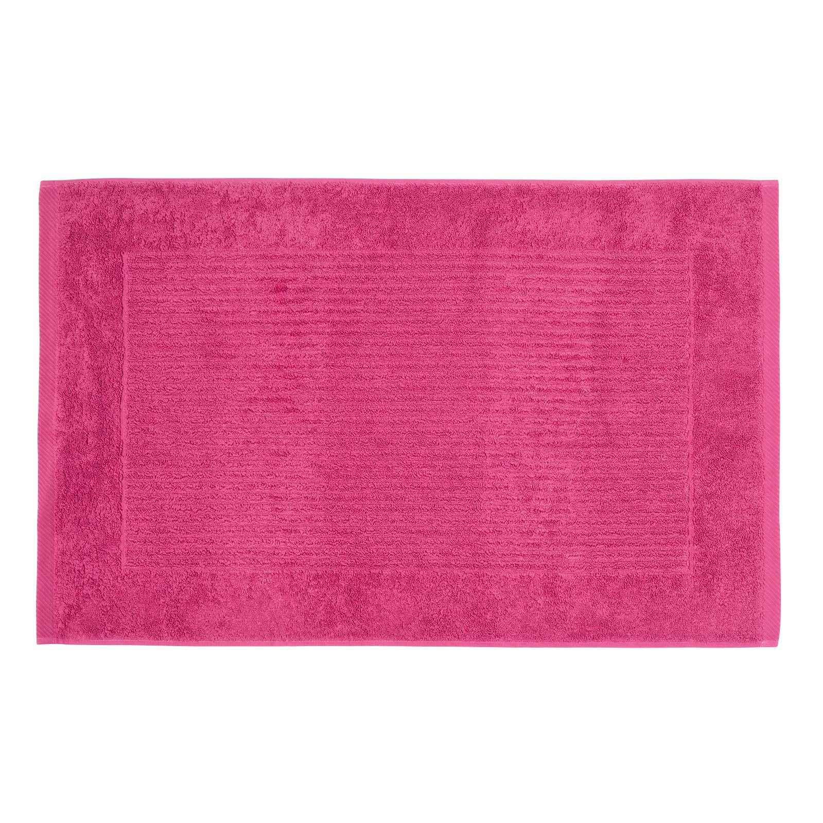 Homescapes Turkish Cotton Bath Mat - Raspberry