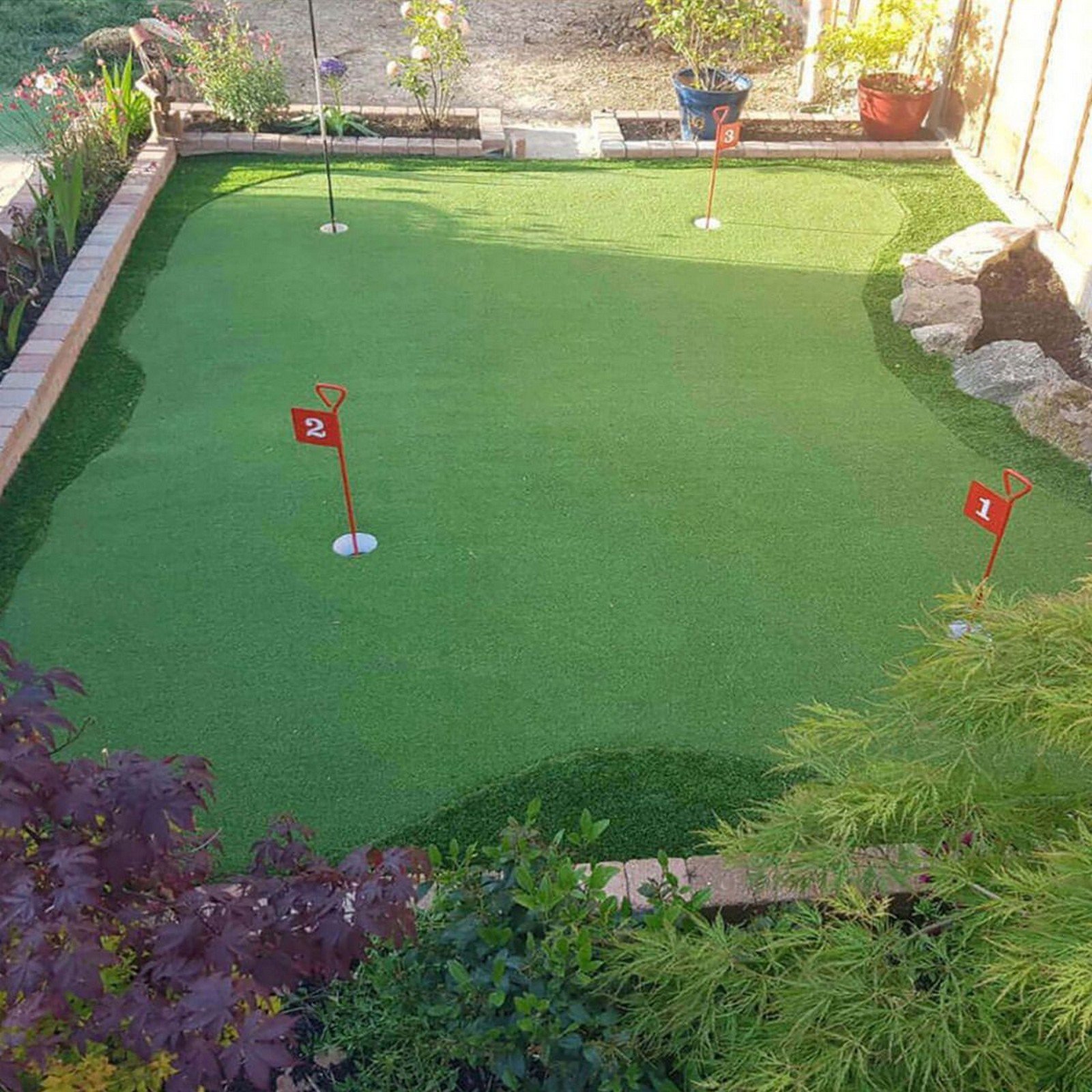 Mega Flooring Golf 15mm Premium Putting Green Artificial Grass - 4m x 13m