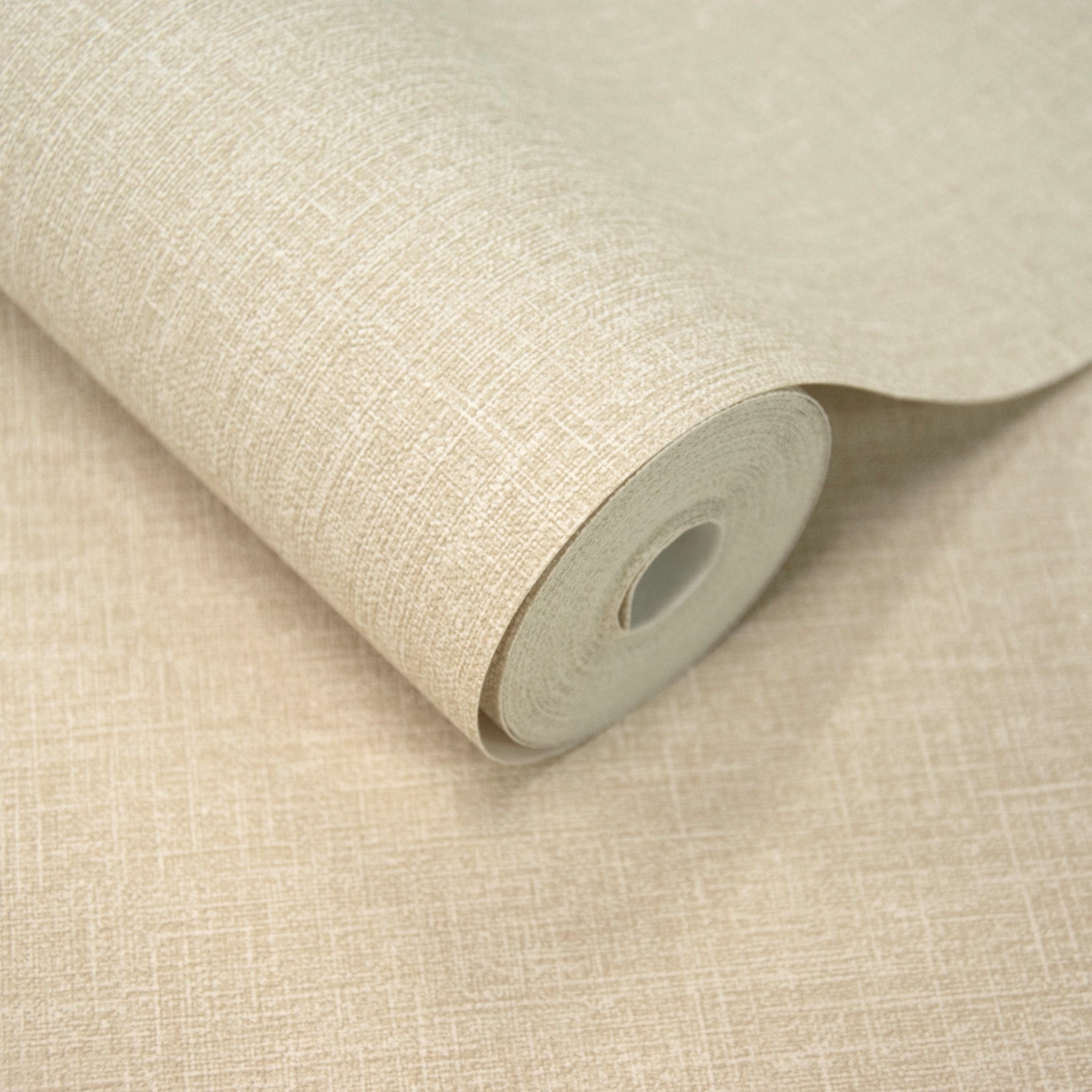 Grandeco Cirrus Textured Antibacterial Wallpaper - Cream