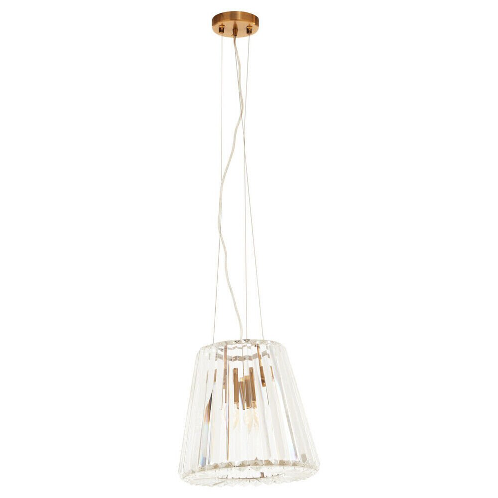 Orsina Kensington Townhouse 3 Bulb Pendant Light - Bronze