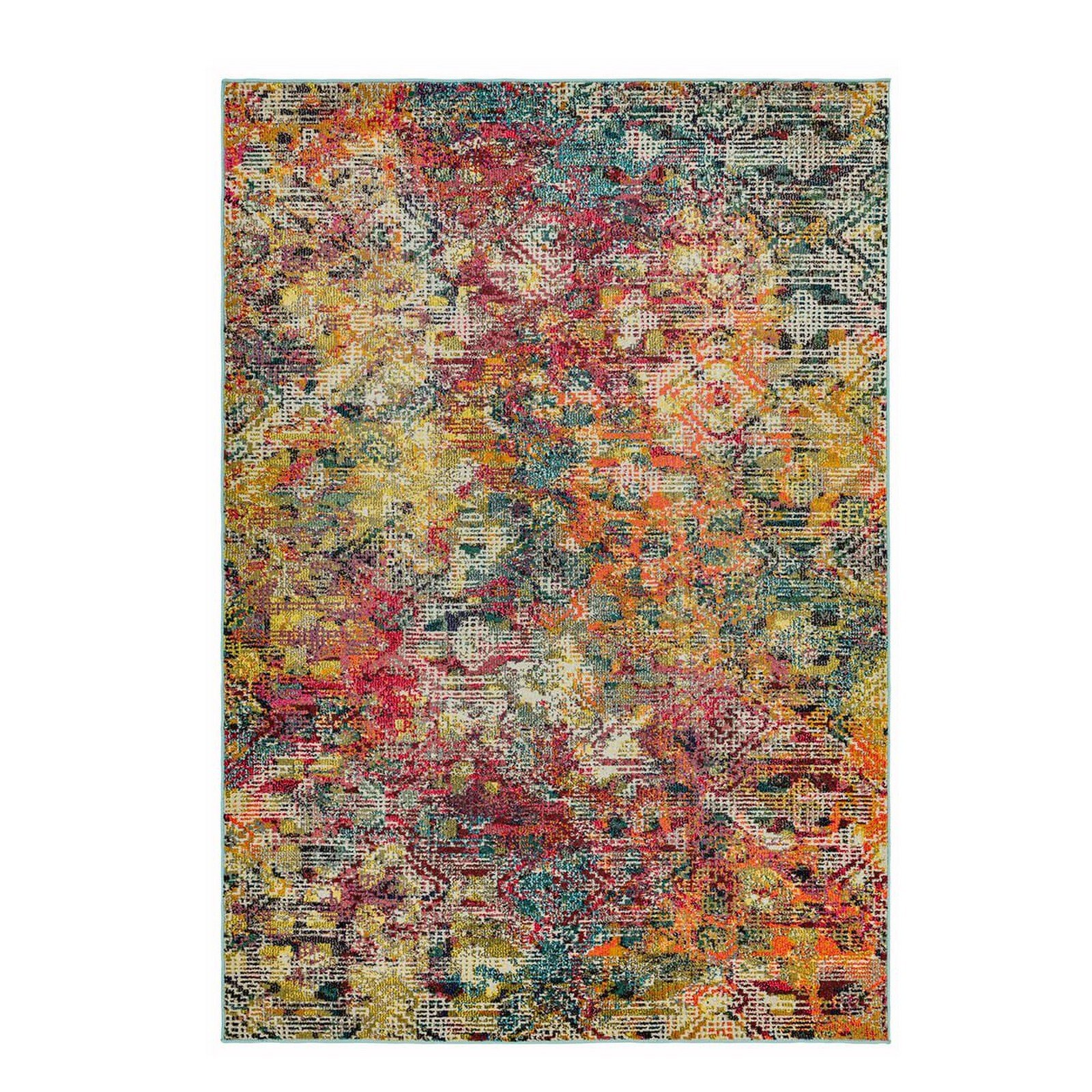 Mega Flooring Multi Modern Abstract Rug - 160 x 230cm