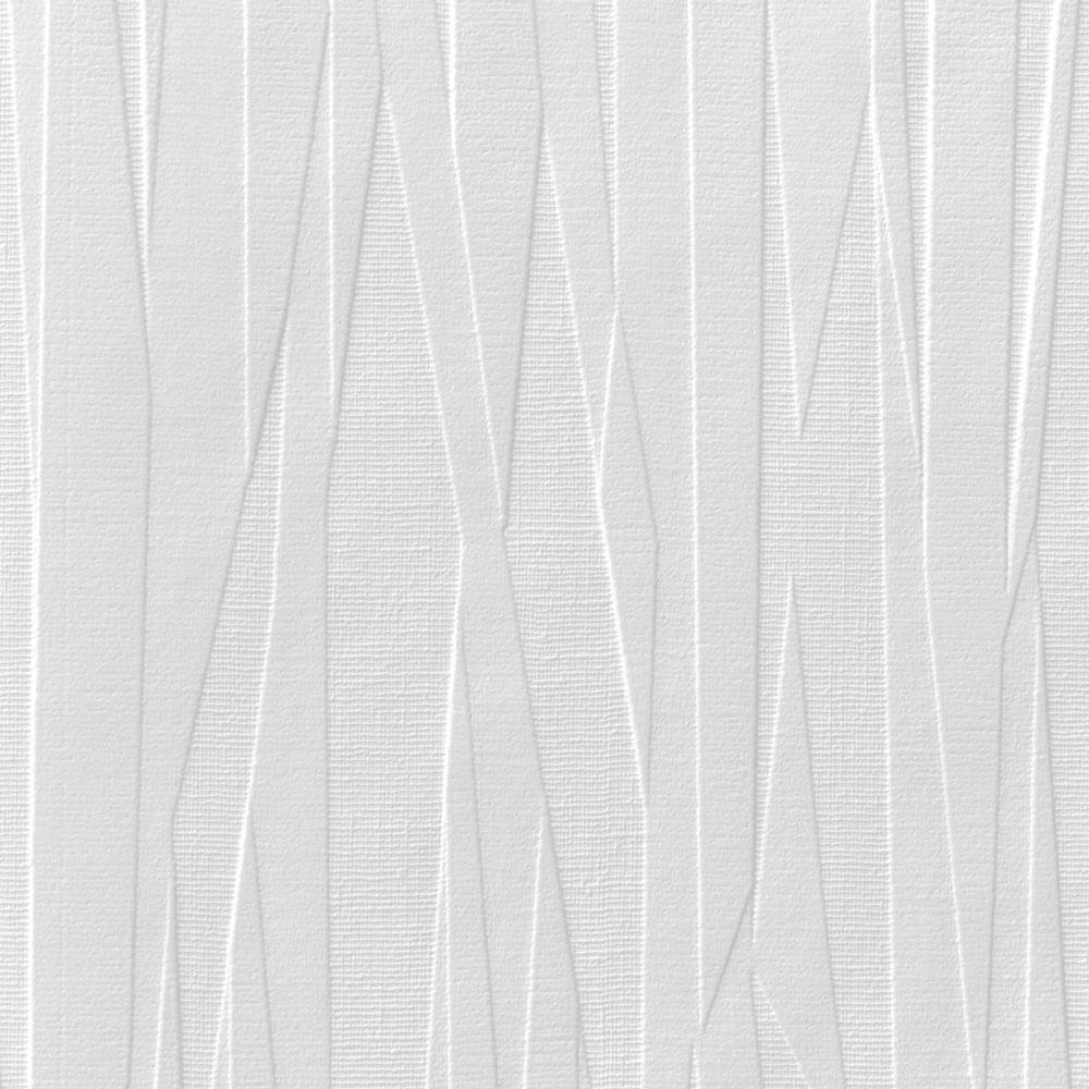 Anaglypta Paintable Vinyl Textured Wallpaper - White