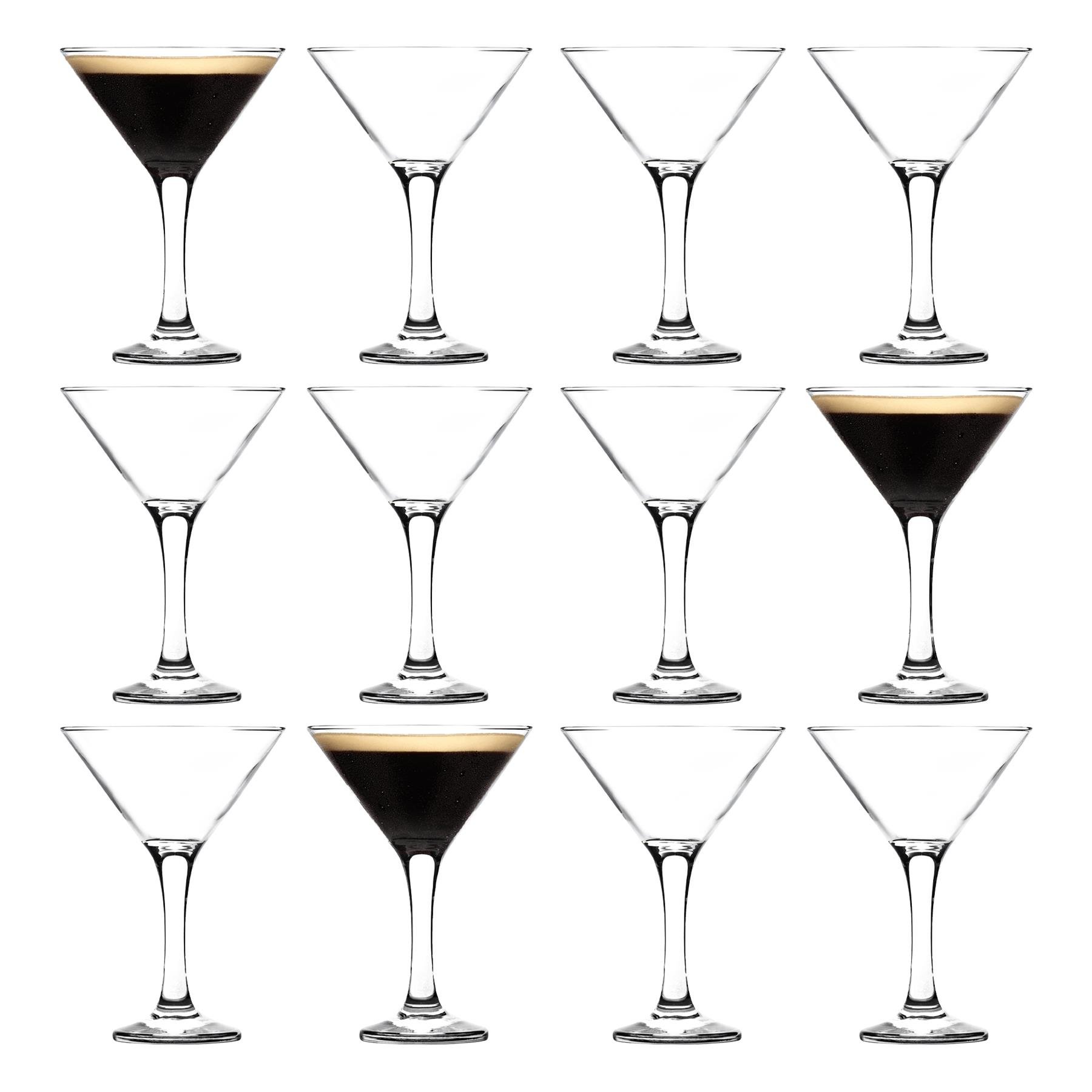 LAV Misket Espresso Martini Glasses - 175ml - Clear - Pack of 12
