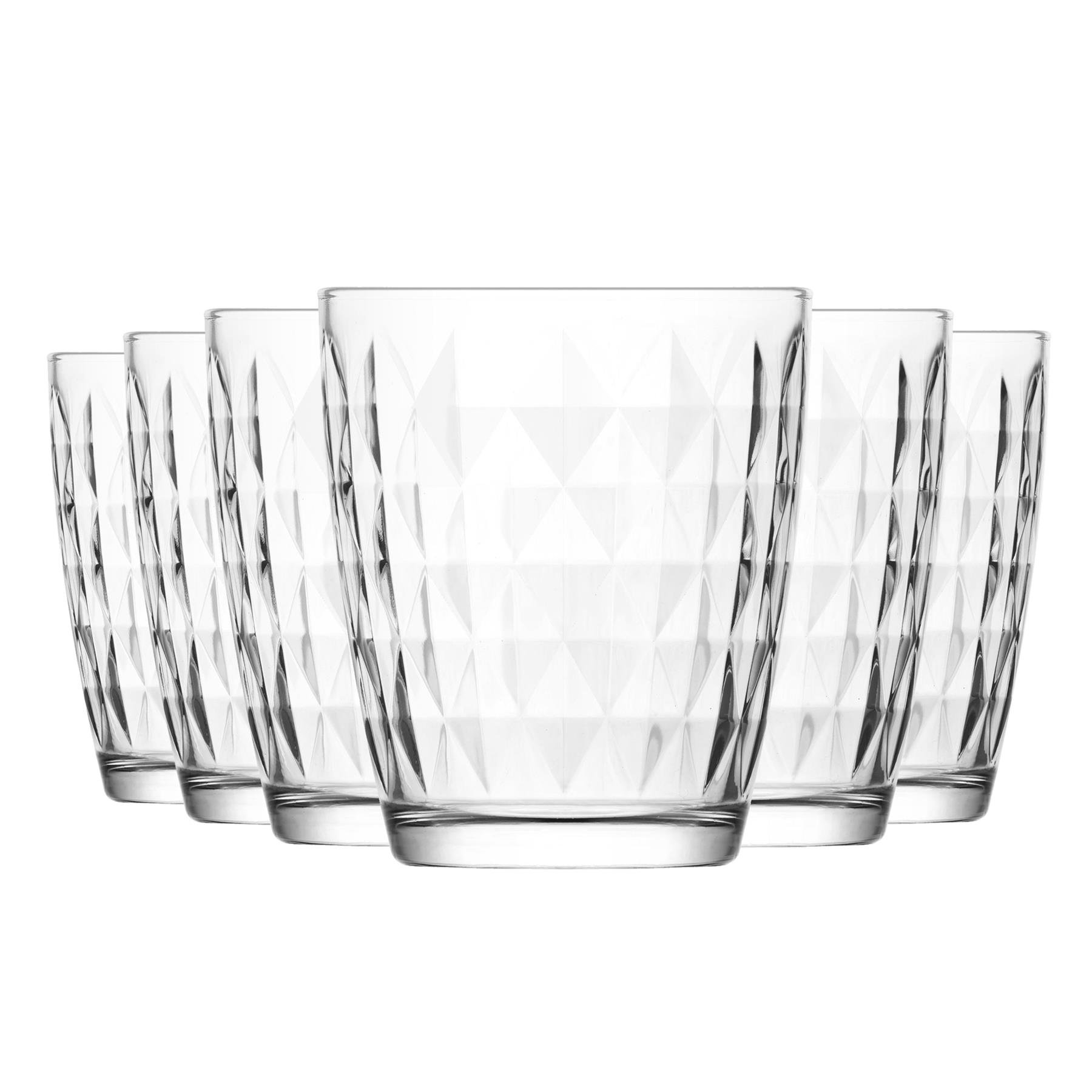 LAV Artemis Water Glasses - Clear - Pack of 12