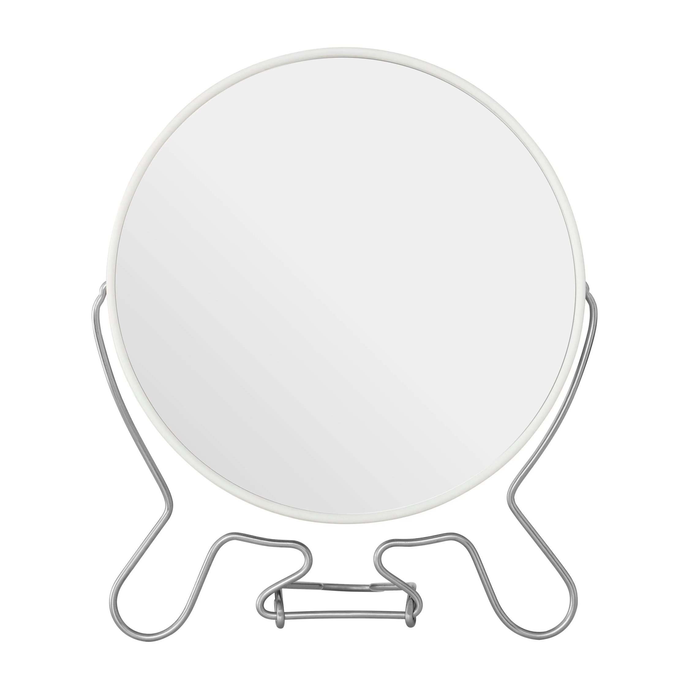 Orsina Mison Metal Large Shaving Mirror – White