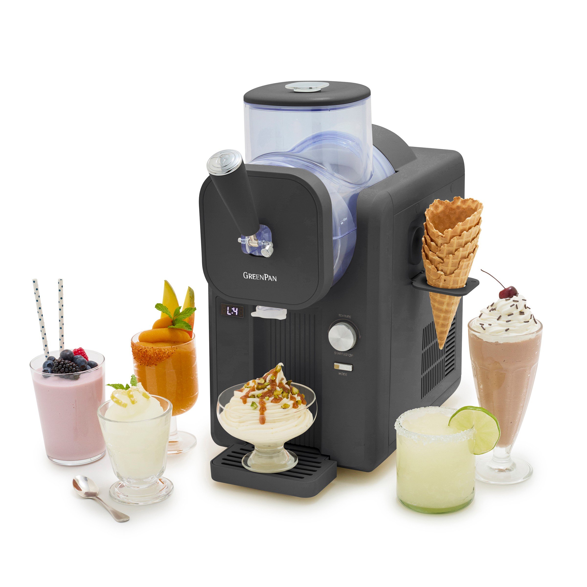 Greenpan Frost Ice Cream Maker - Grey