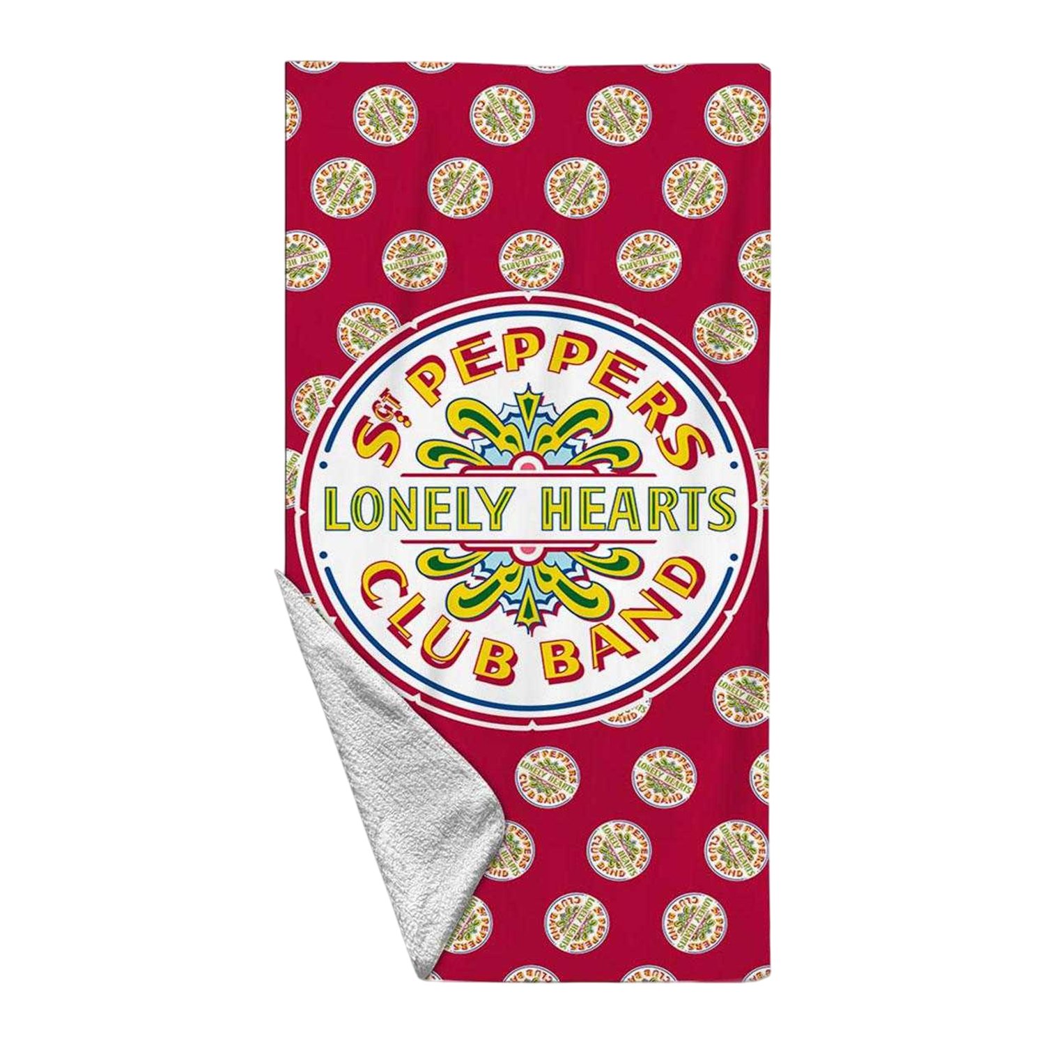 The Beatles Sgt Peppers Lonely Hearts Club Band Beach Towel - Junior