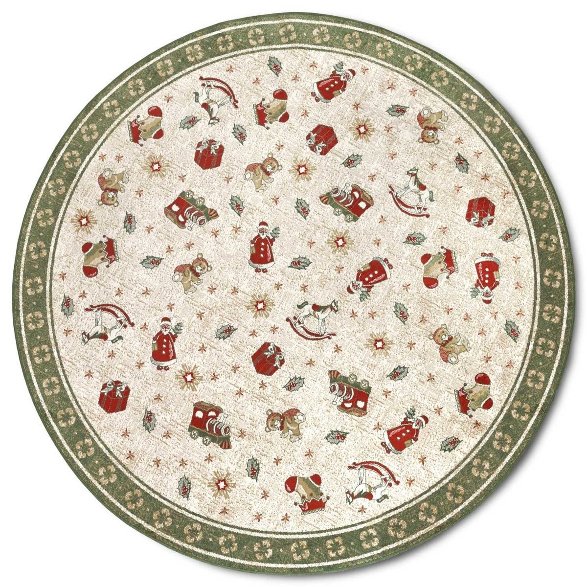 Villeroy & Boch Green Nostalgic Shine Round Rug - 150cm