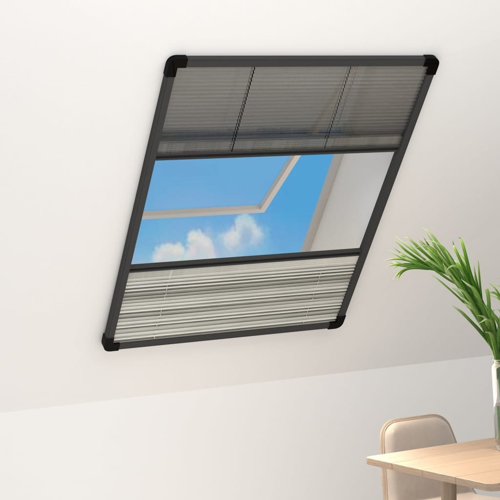 Walplus Shade Insect Screen - Anthracite - 80 x 120 cm