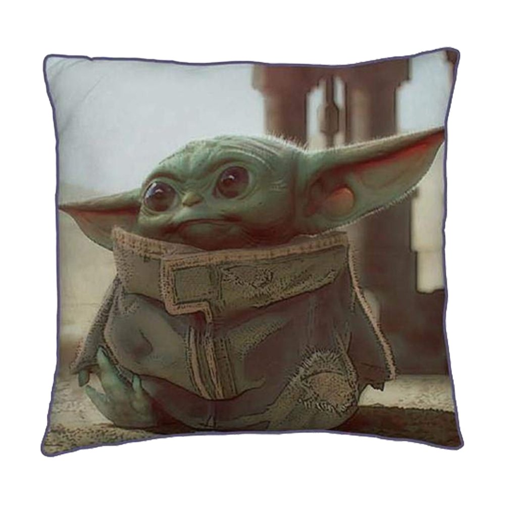Star Wars Baby Yoda Filled Cushion