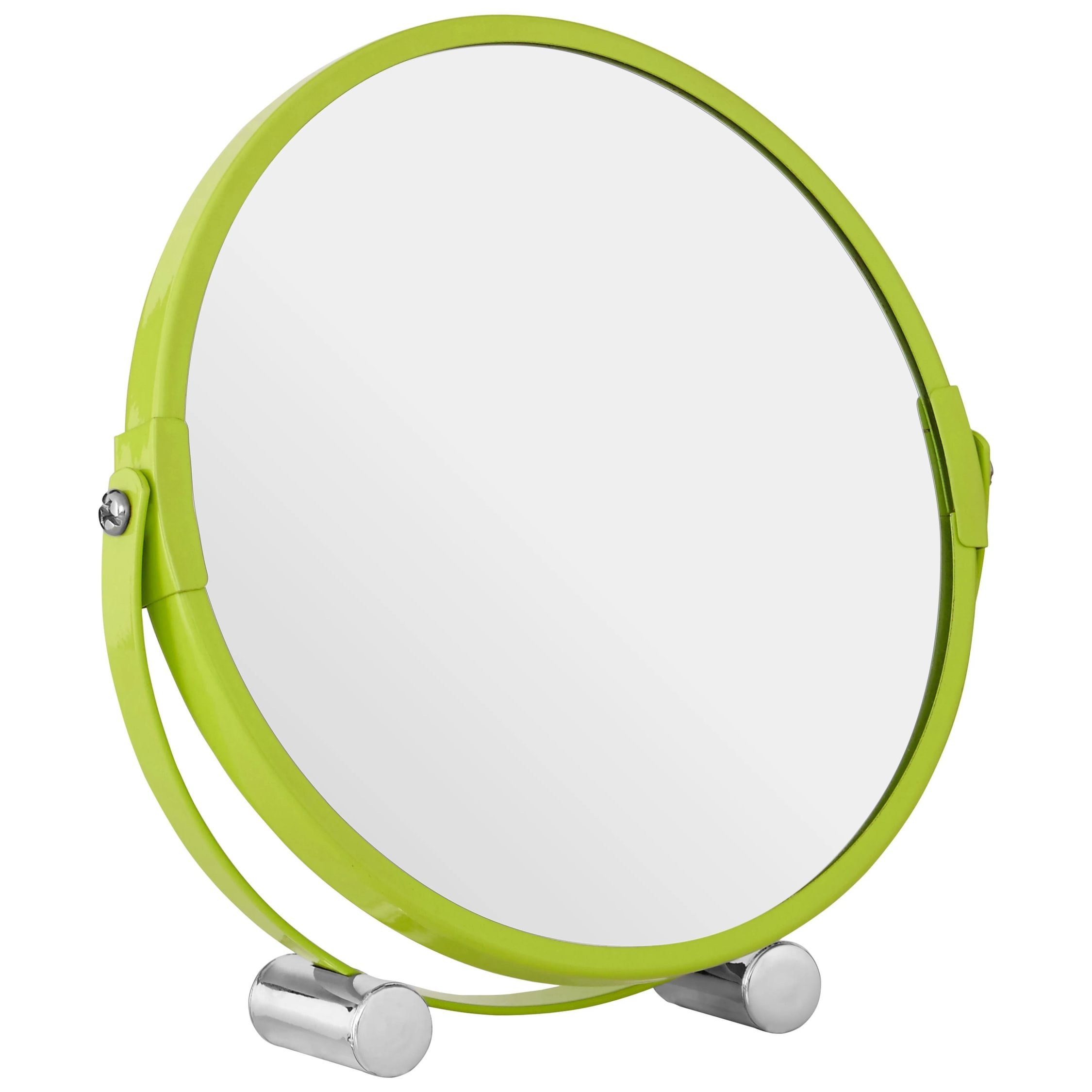 Orsina Mison Lime Shaving Mirror With Feet – Silver