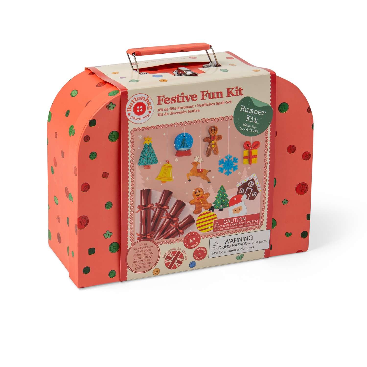 Buttonbag Festive Fun Kit - 8 Years +