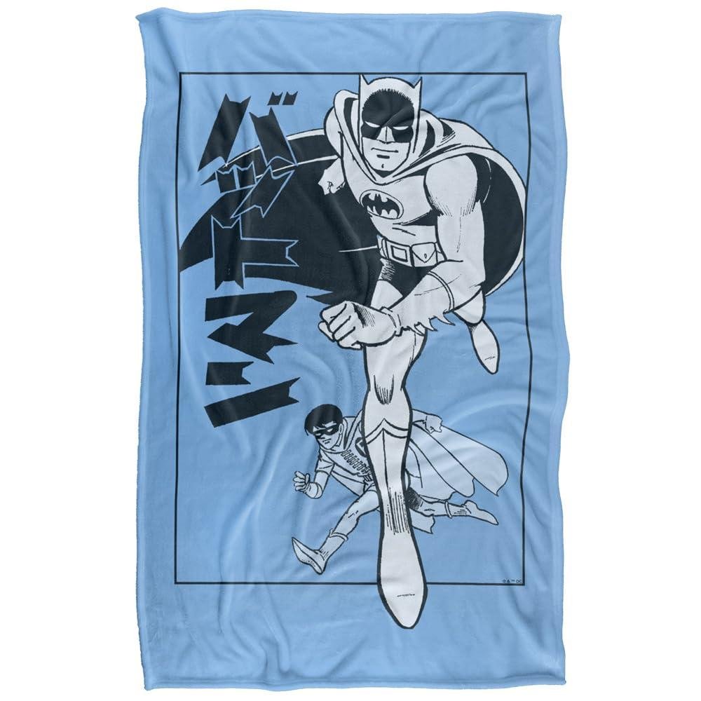 Batman Robin Run Japanese Blanket - 147cm x 91cm