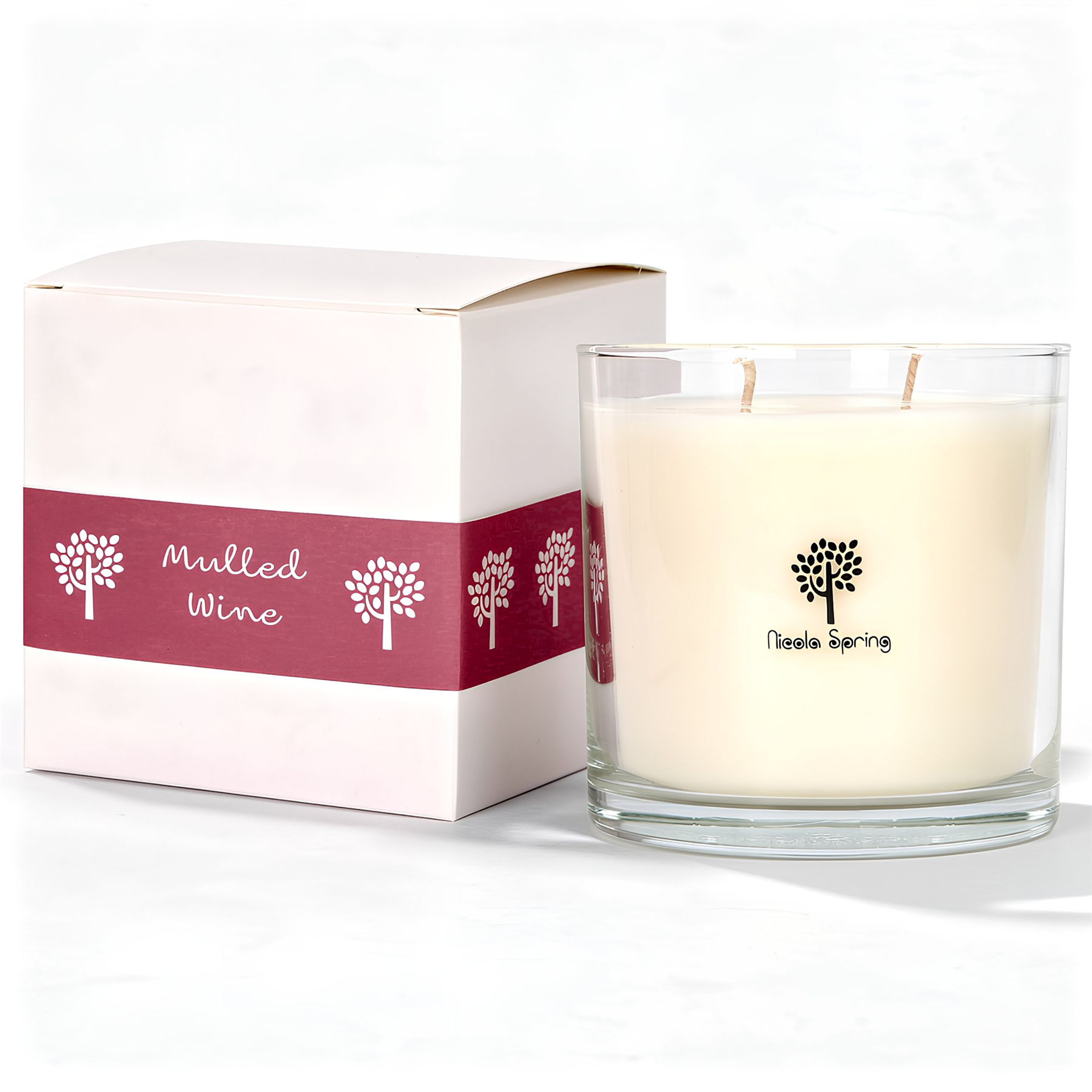 Nicola Spring 400ml Soy Wax Scented Candle - Mulled Wine