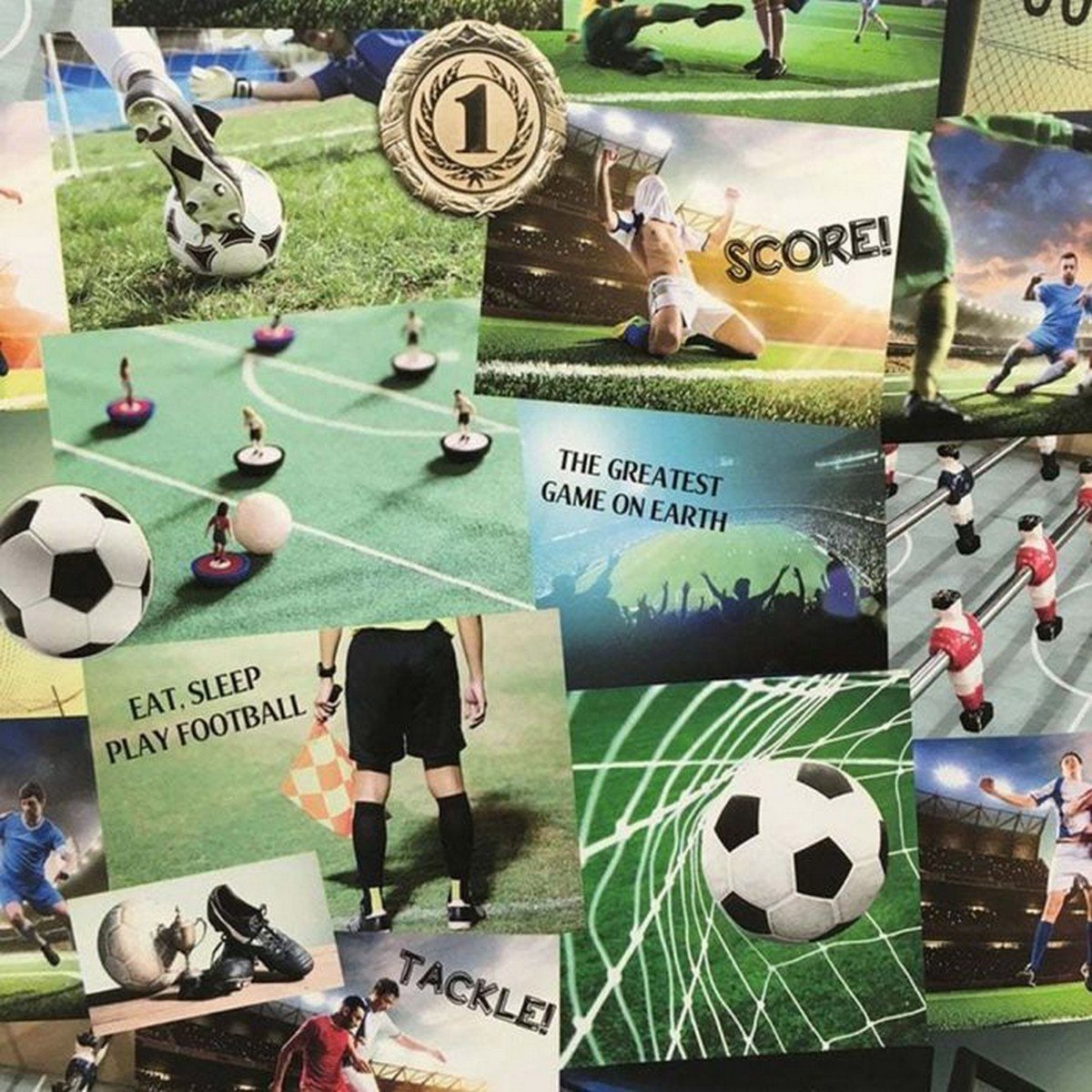Fine Decor Football Wallpaper