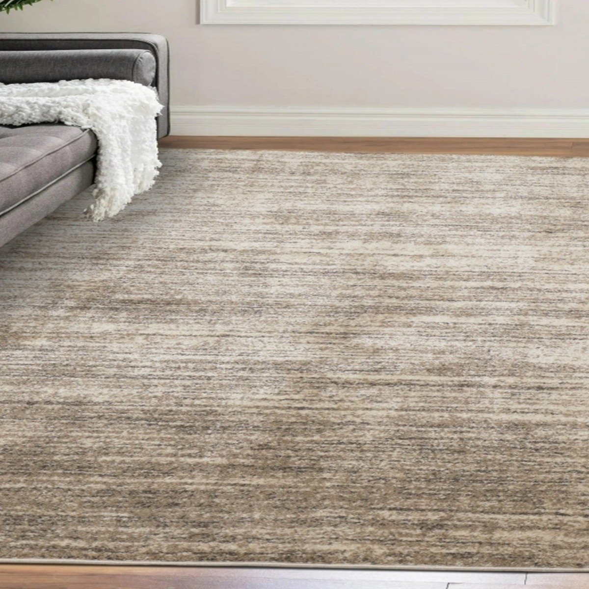 Mega Flooring Beige Modern Abstract Rug - 160 x 230cm