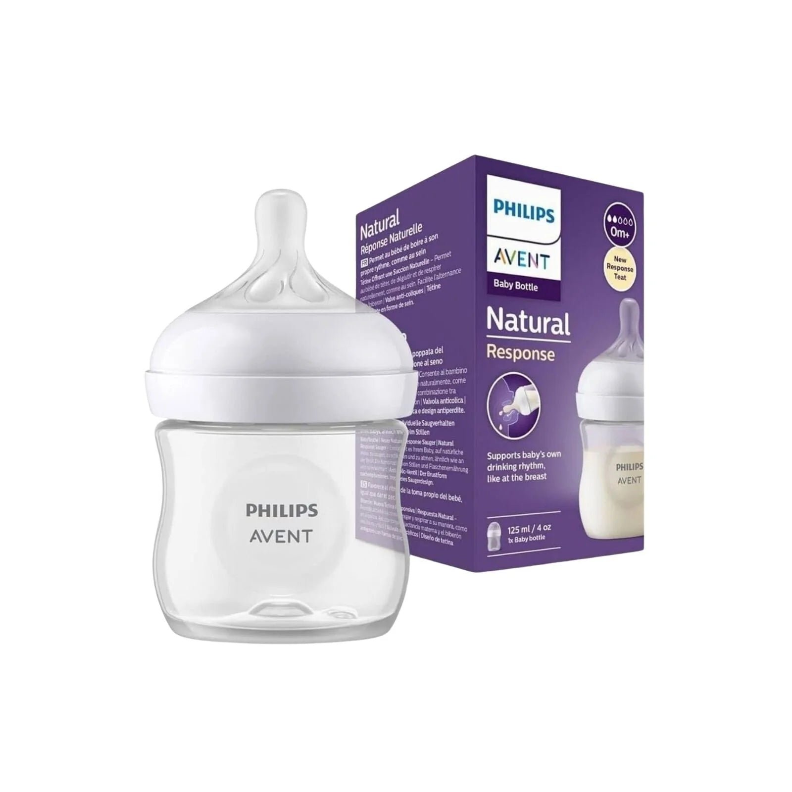 Philips Avent Natural Response PP Bottle - 125ml
