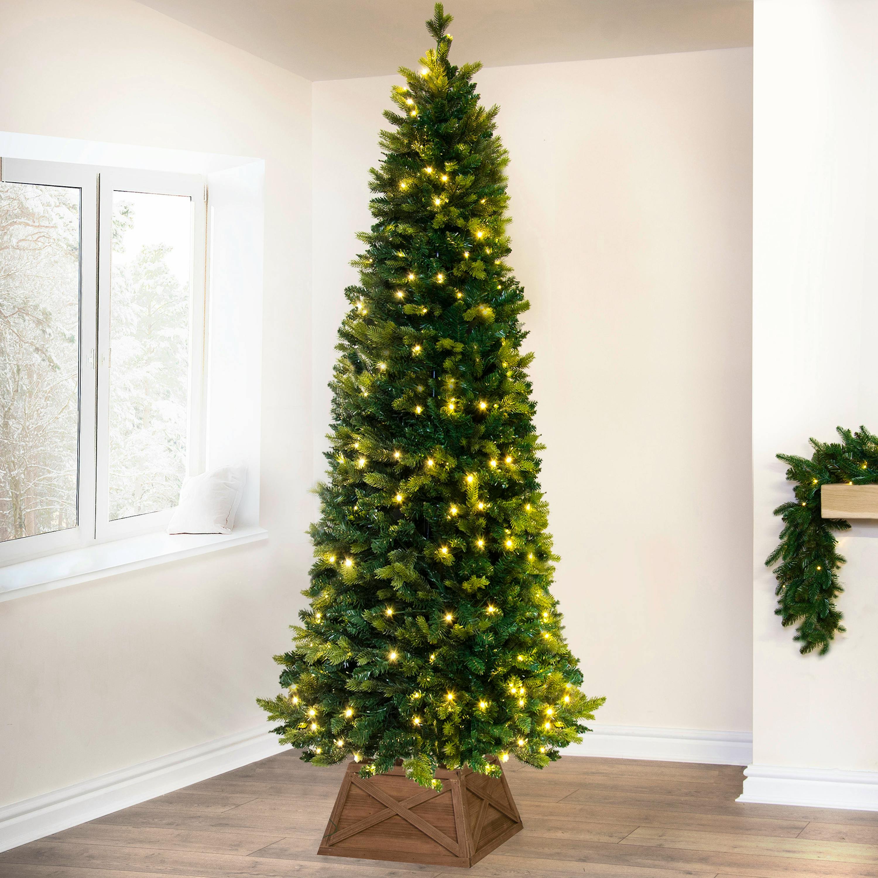 Christmas Tree World 6ft Pre-Lit Ultra Pop-Up Tree - Warm White Lights