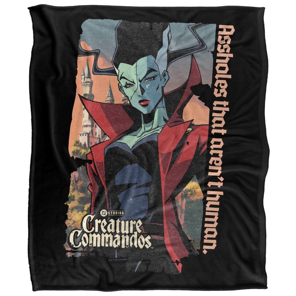 Creature Commandos The Bride Of Frankenstein Blanket - 147cm x 91cm