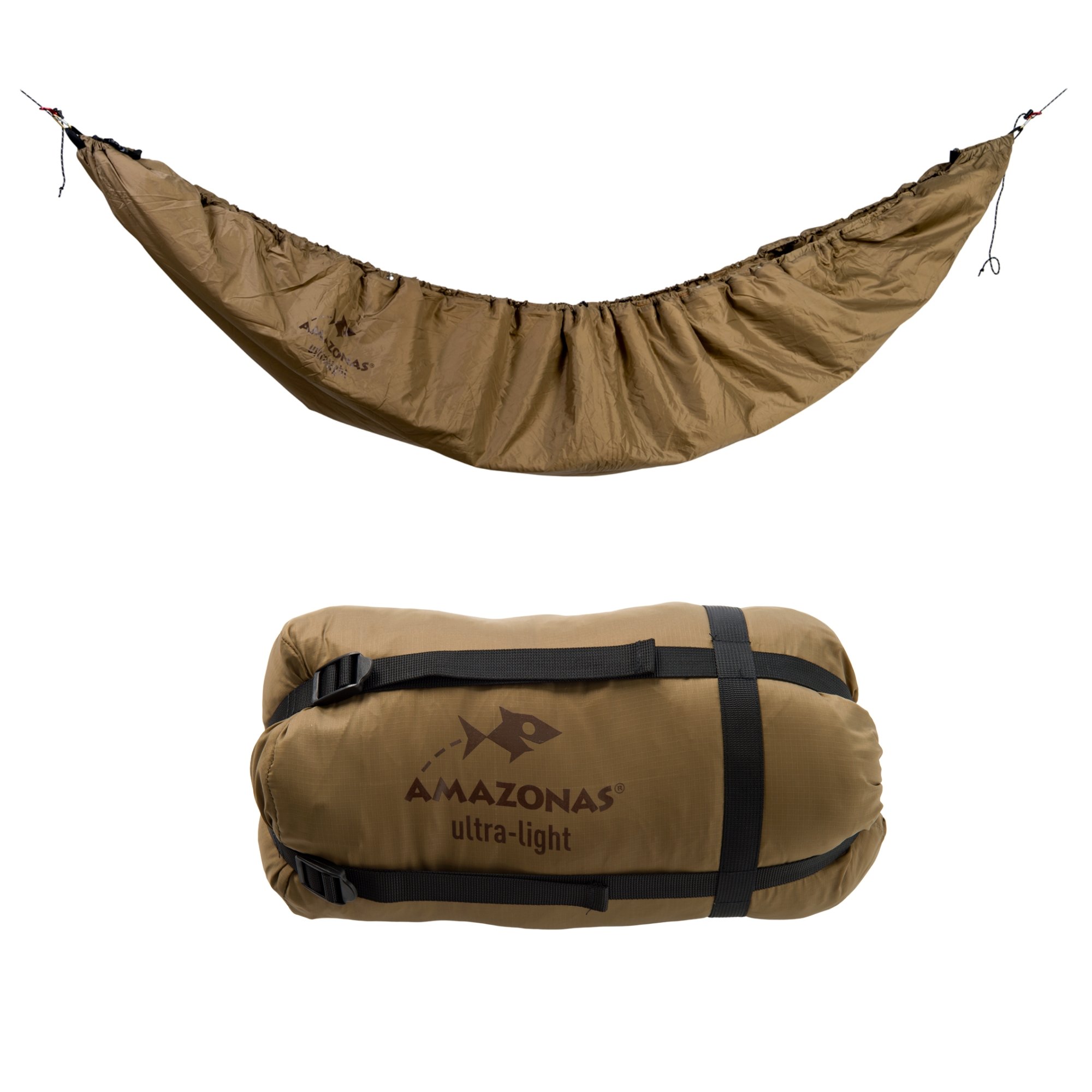 Amazonas Thermal Hammock Underquilt Poncho - Brown