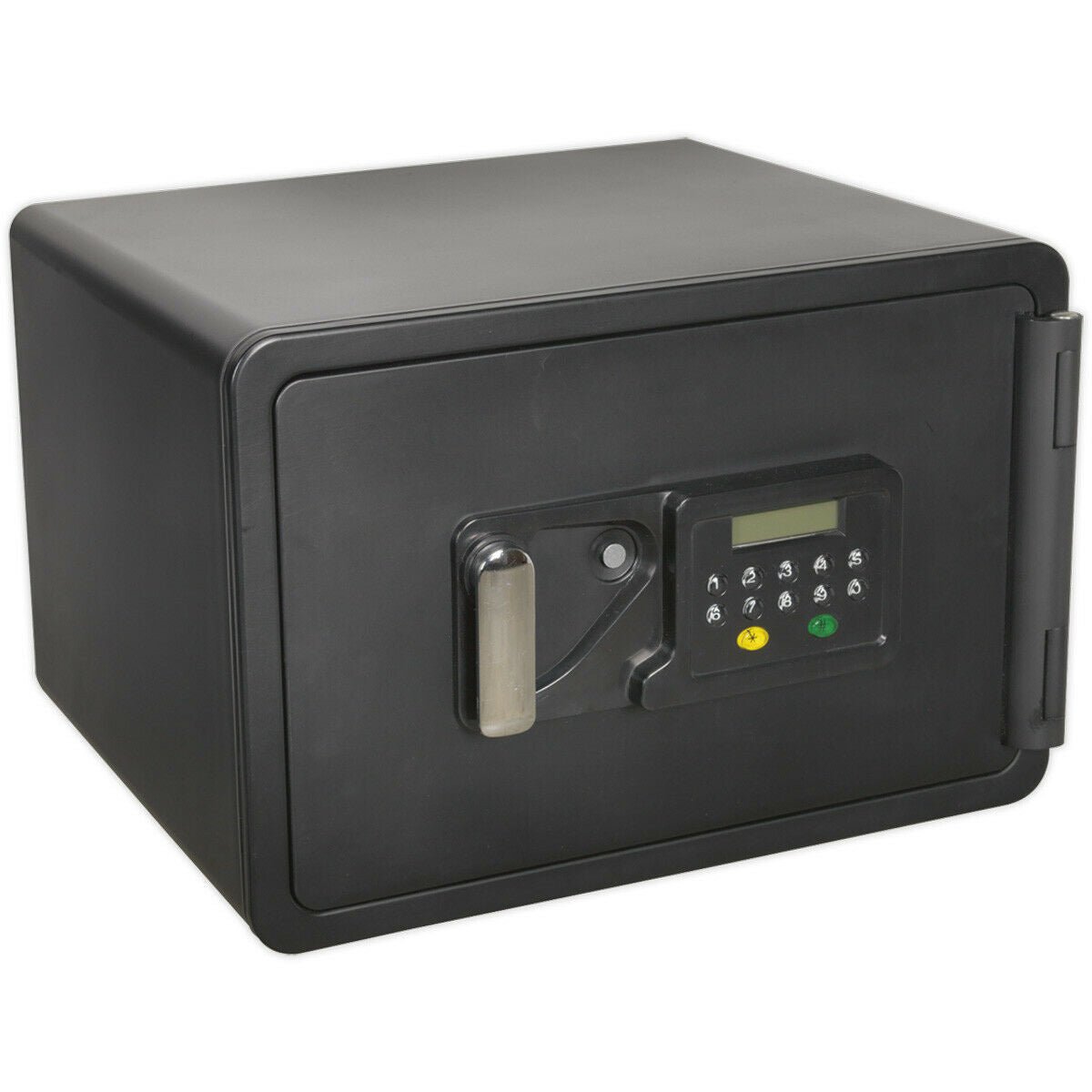 Loops Direct Steel Wall Mounted Locking Key Cabinet - 200 Key Capacity - Black