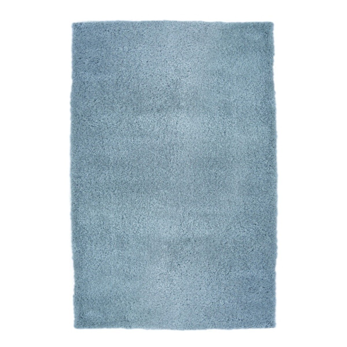 Mega Flooring Blue Shaggy Plain Rug - 160 x 230cm
