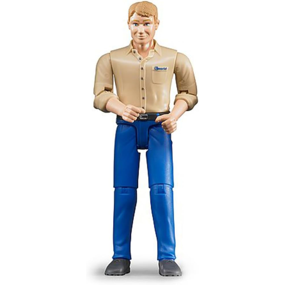 Bruder BWorld Man Figure with Blue Jeans