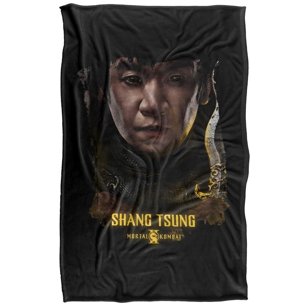 Mortal Kombat 2 Shang Tsung Portrait Blanket - 152cm x 127cm