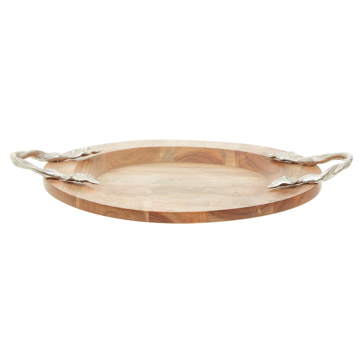 Orsina Vine Large Acacaia Wood Round Tray