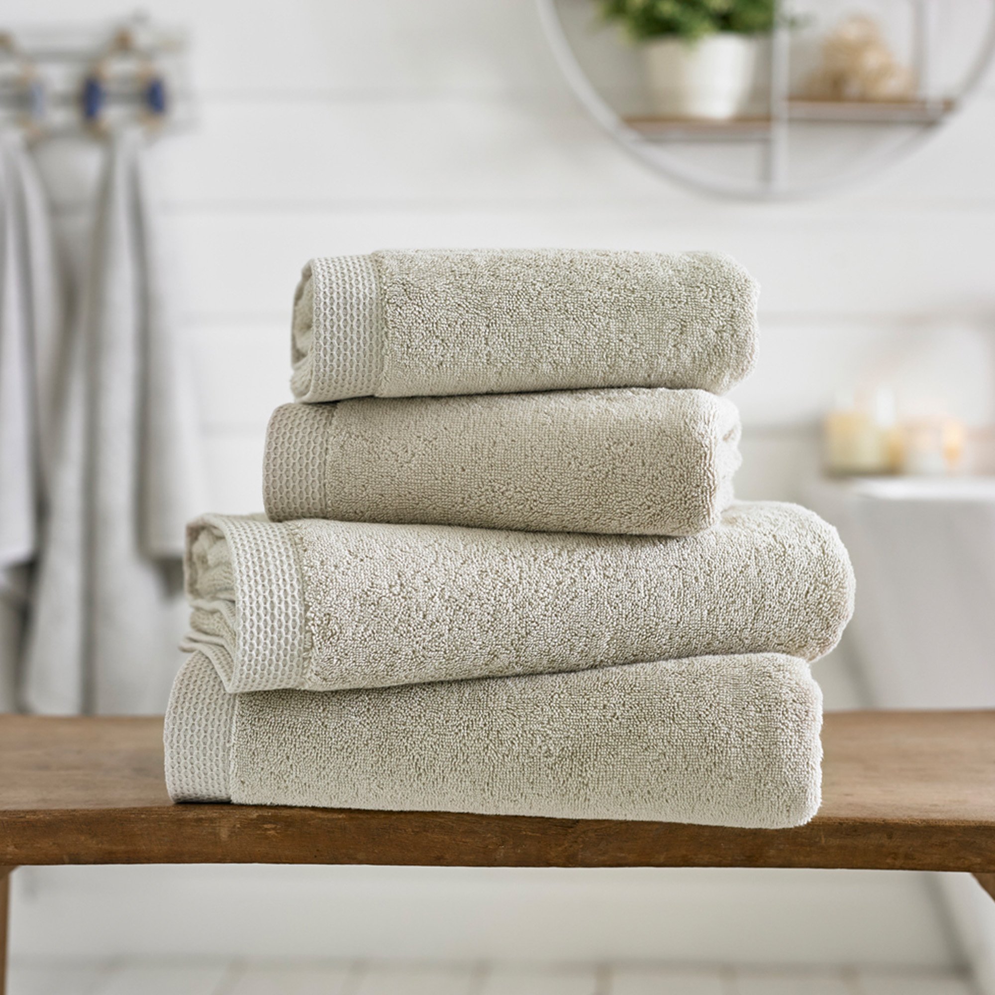 The Lyndon Company  Egyptian Spa Cotton Face Cloth - Natural