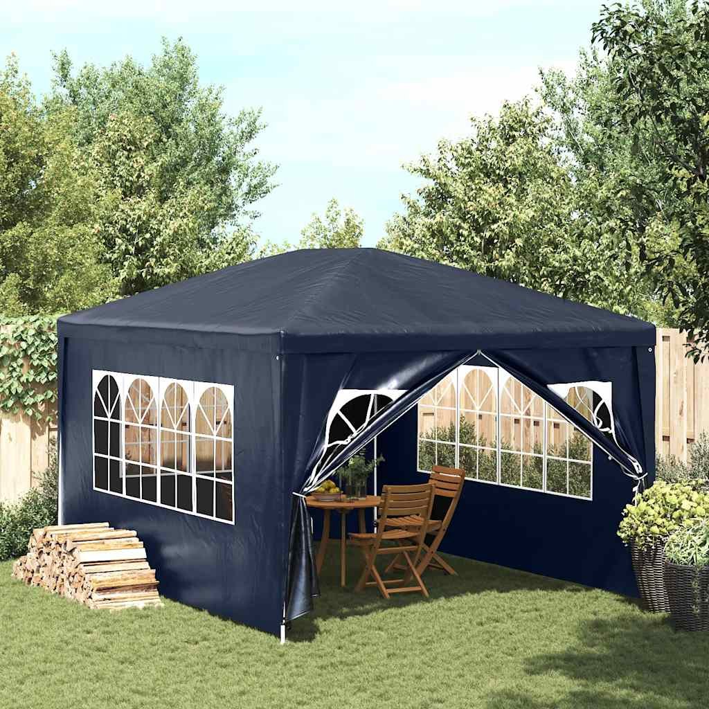 Walplus 3 x 4 m Garden Party Tent - Blue