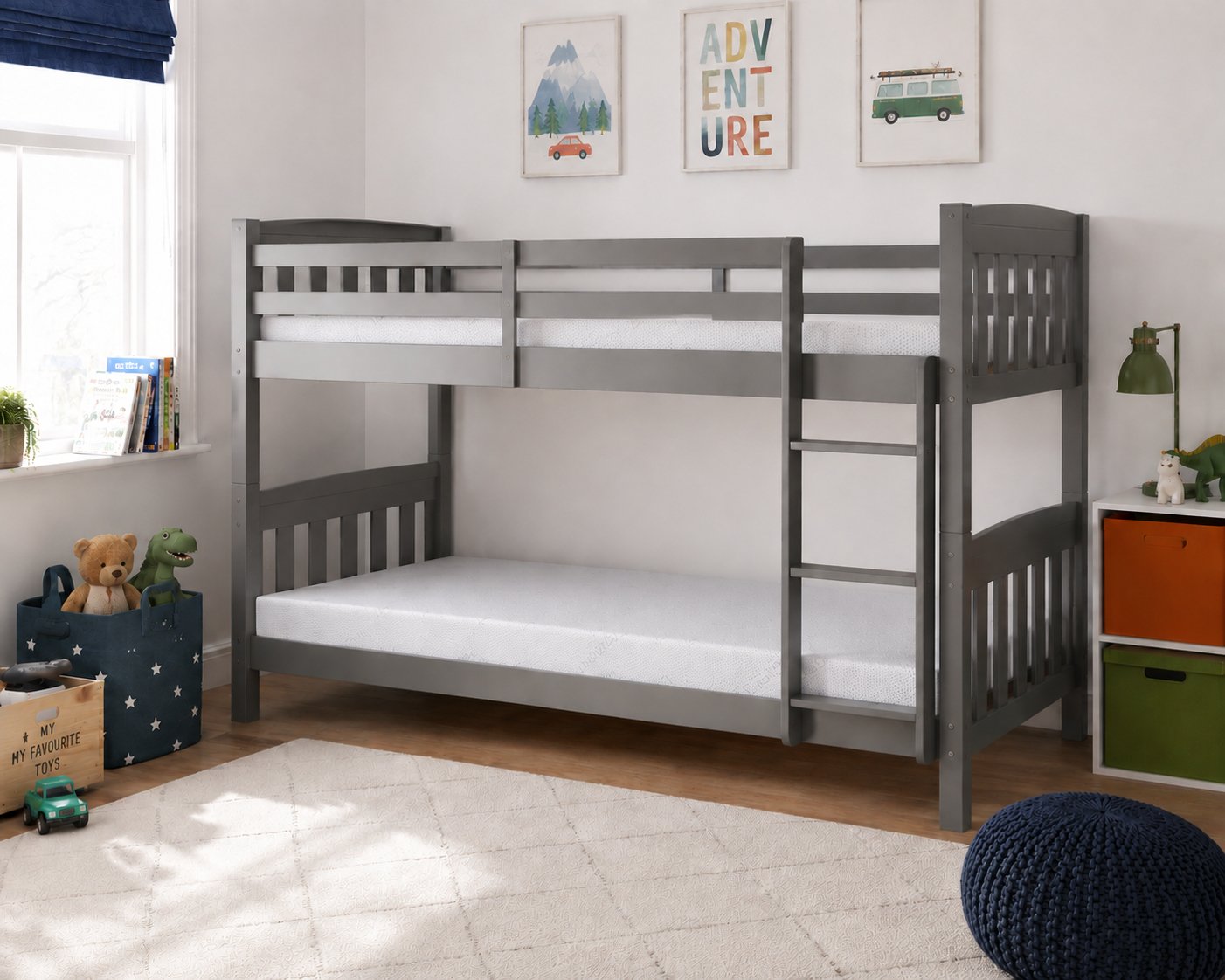 DS Living Reflex 10cm Firm Bunk Bed Foam Mattress - Small Double