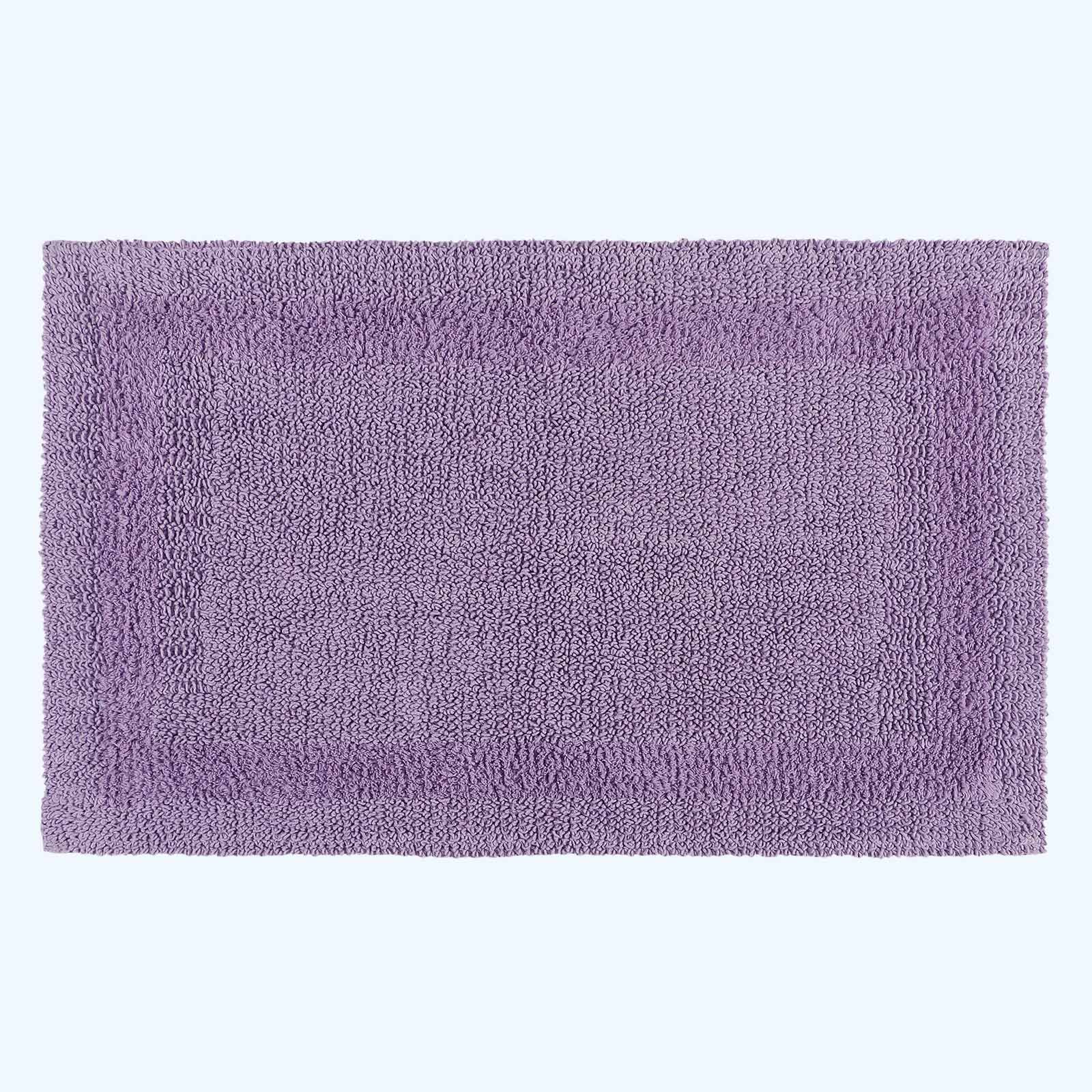 Homescapes Reversible Extra Large Bath Mat - Lilac