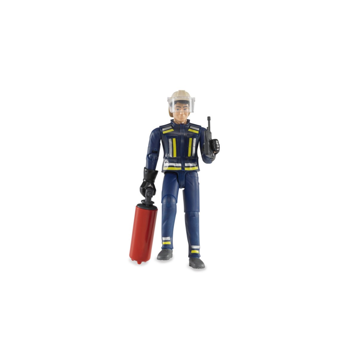 Bruder BWorld Fireman Figure with Accessories - Age 3+