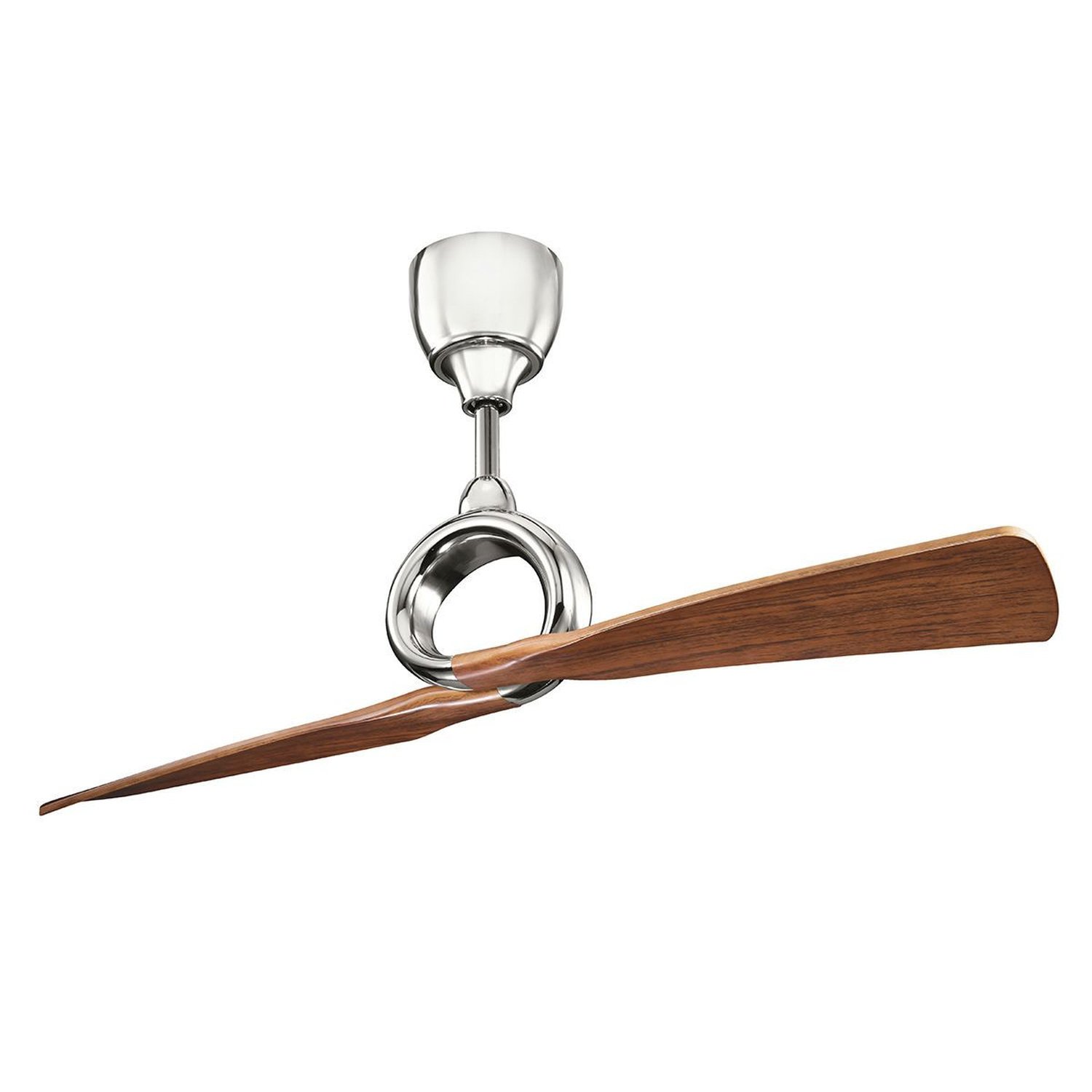 Elstead Link Ceiling Fan - Polished Nickel