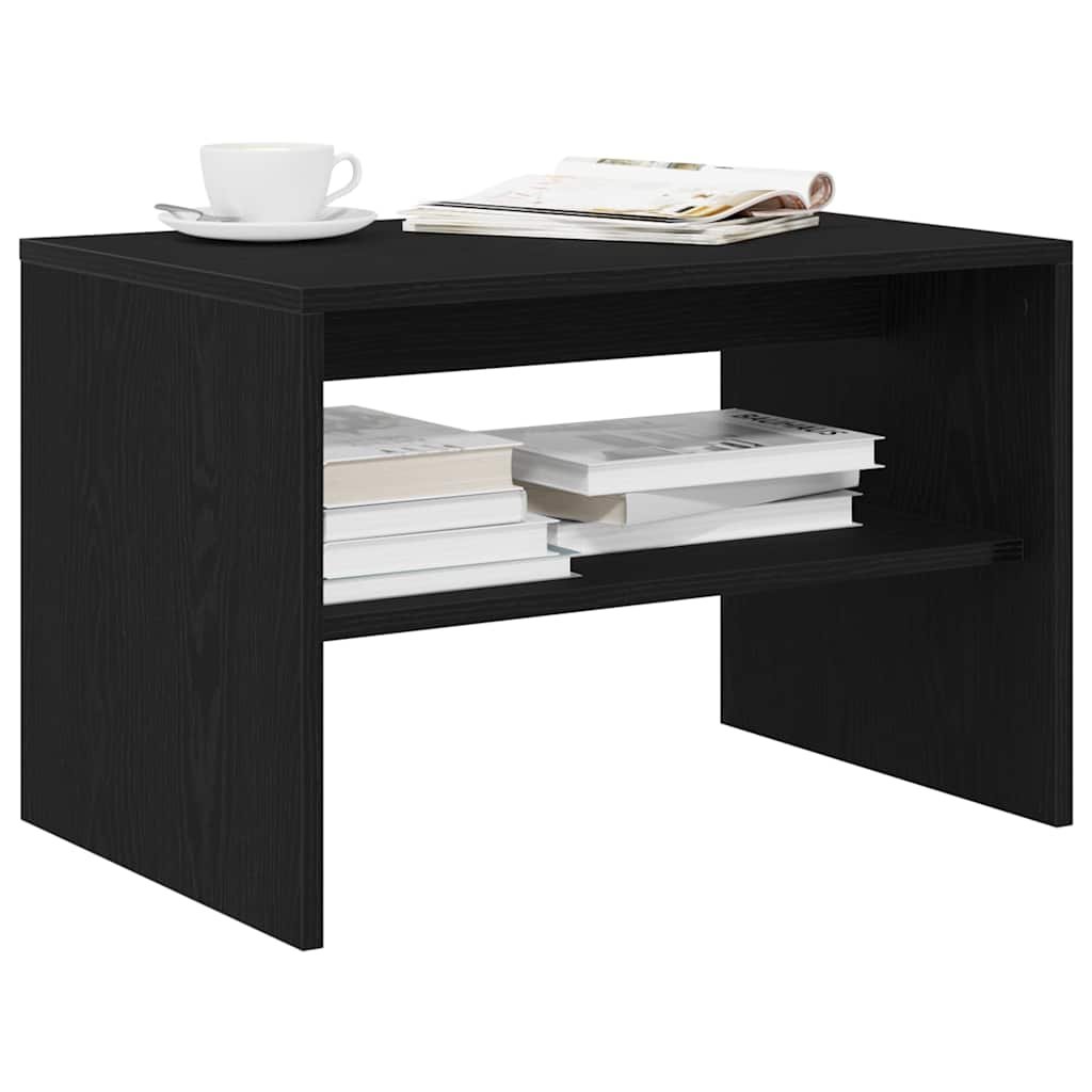 Walplus Engineered Wood TV Cabinet - Dark Oak - 60 x 40 x 40 cm