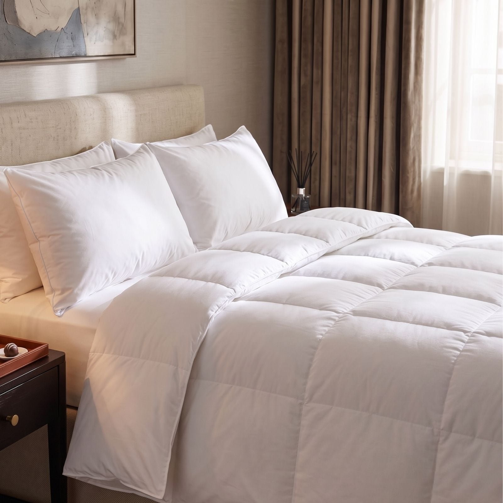 Homescapes Duck Feather and Down 10.5 Tog Duvet - Super King