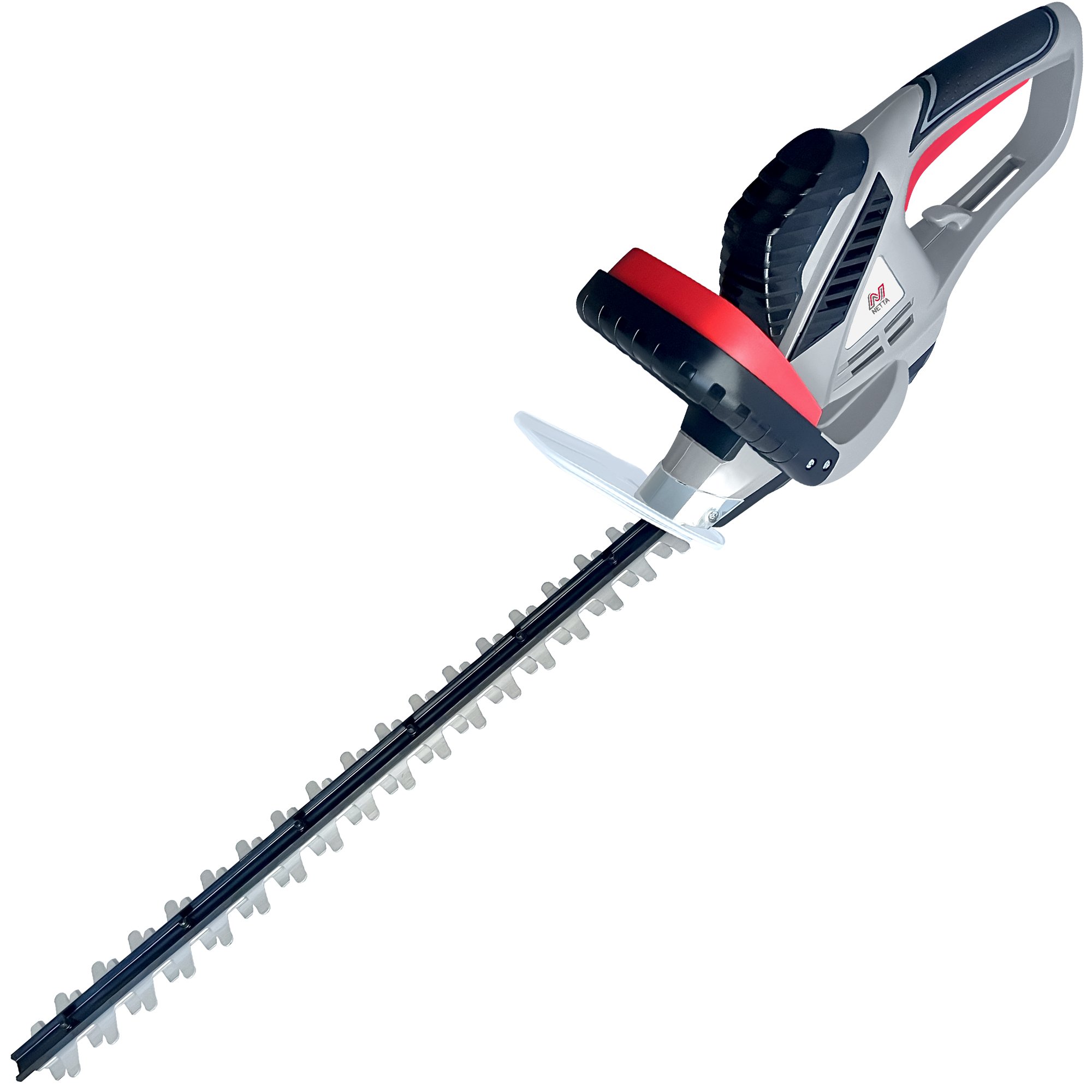 NETTA 600W Corded 55cm Diamond-Ground Blade Hedge Trimmer