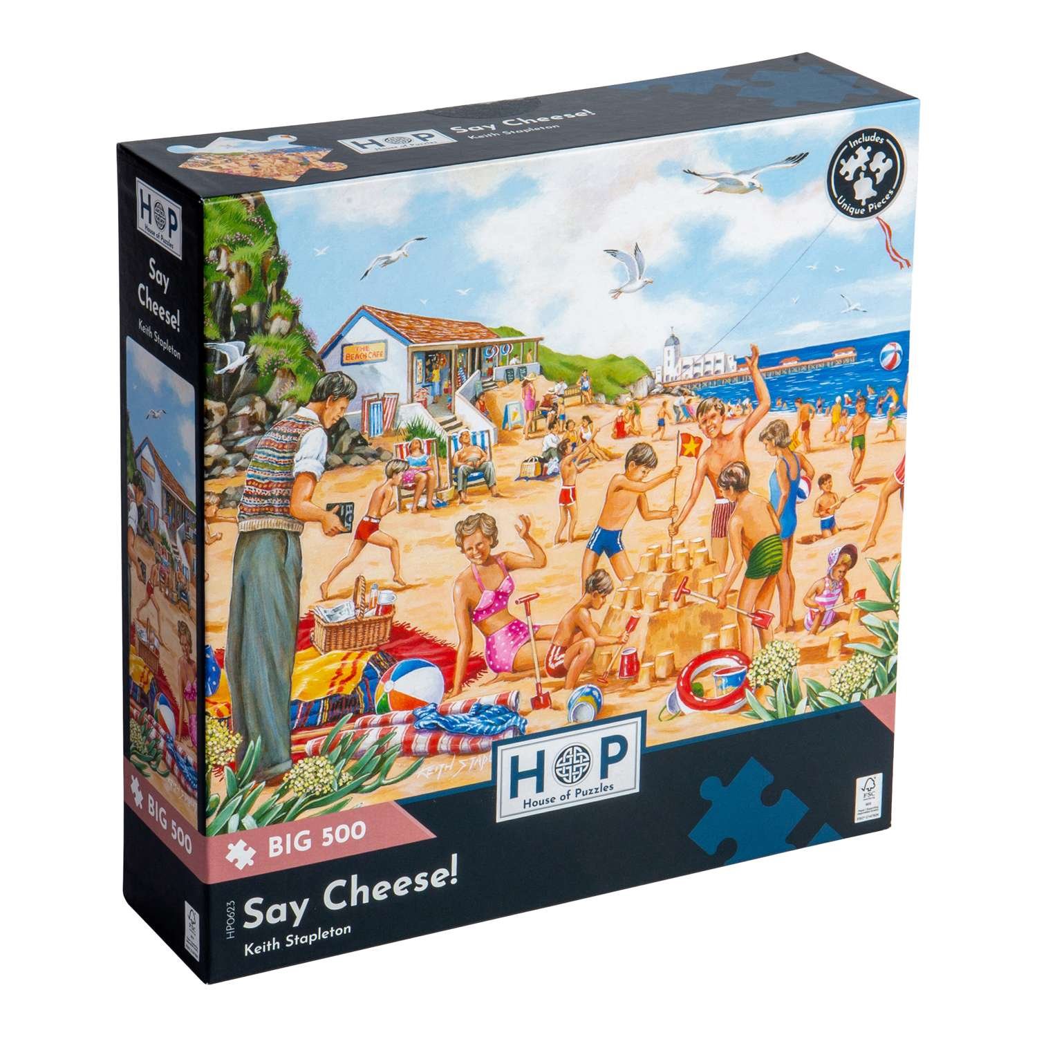 The House of Puzzles Say Cheese BIG 500 Puzzle 3 Years +