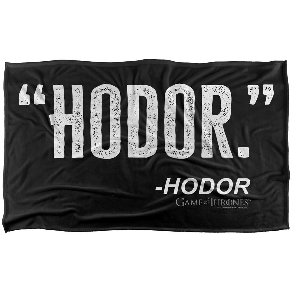 Game of Thrones Hodor Blanket - 147cm x 91cm