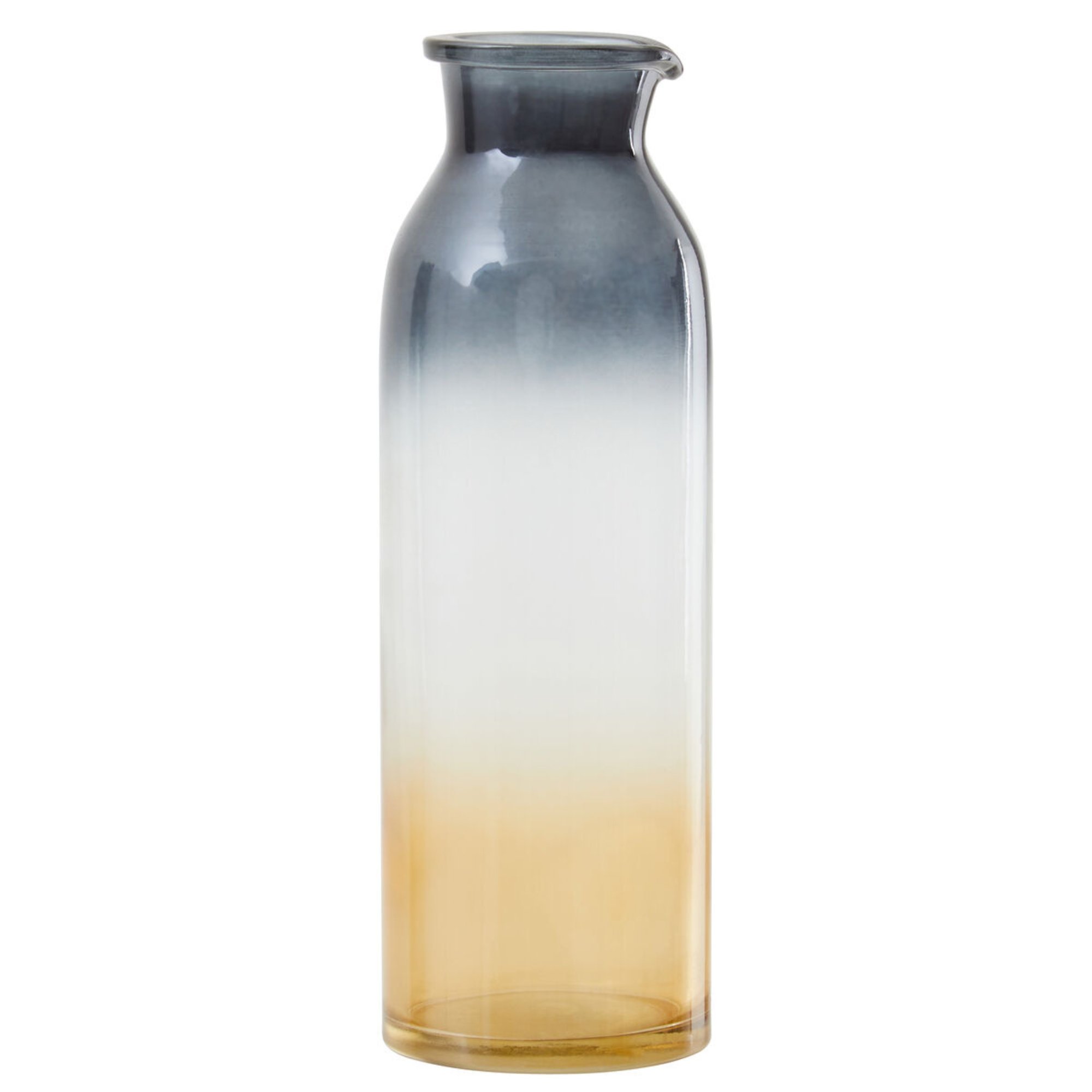 Orsina Glynn Medium Bottle Vase – Black and Gold