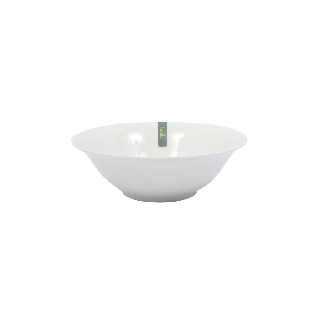 Basiks Porcelain Bowl - White