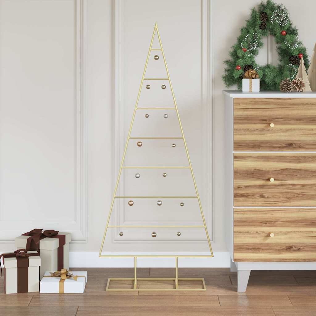Walplus Artificial Christmas Tree - Gold - 125 cm